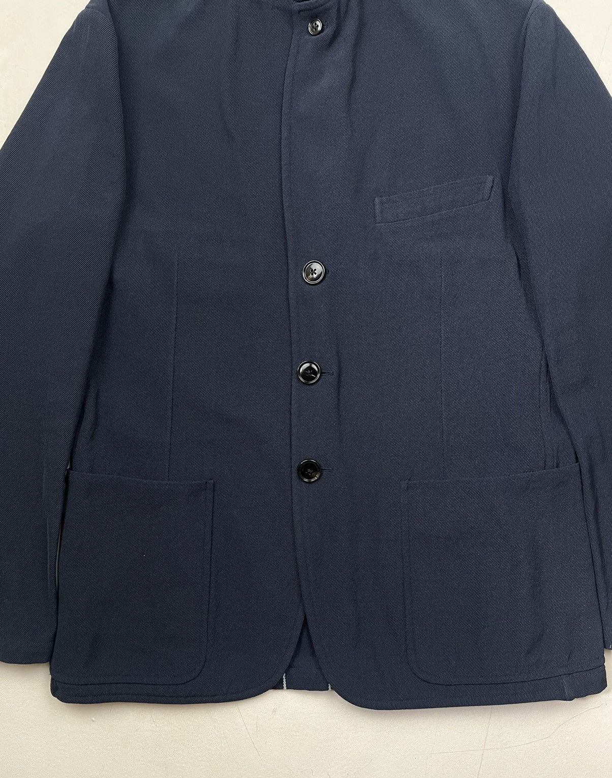 Hermes Vintage Hermès Striped Back Jacket Size XL / US 12-14 / IT 48-50 - 5 Thumbnail