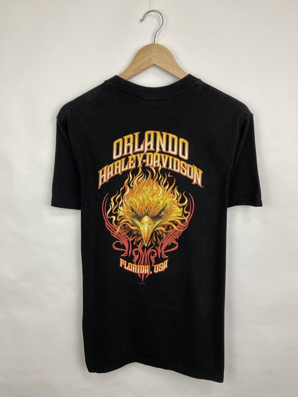 Harley Davidson 🇺🇸 Vintage 90s Harley Davidson Orlando Florida Choppers Tee Size US M / EU 48-50 / 2 - 3 Thumbnail