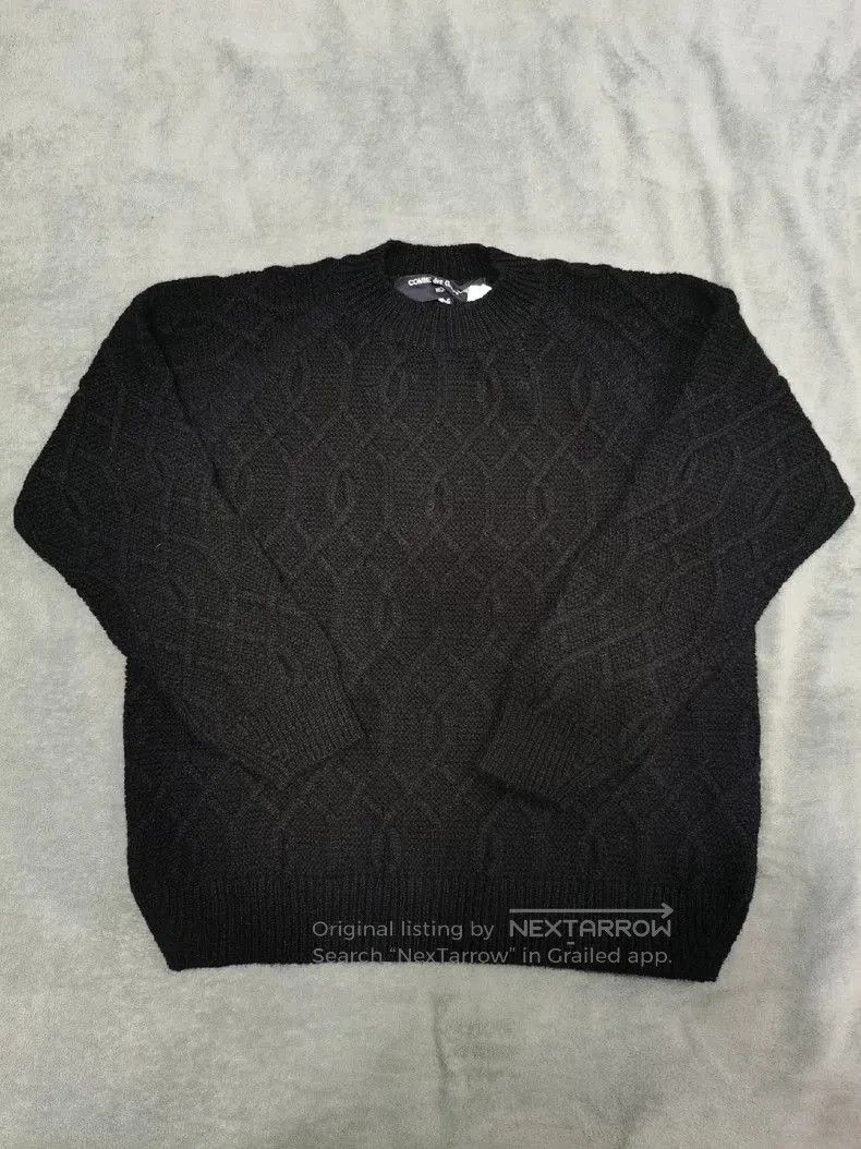 Comme des Garcons COMME DES GARCONS HOMME Men's Wool Sweater. Size US S / EU 44-46 / 1 - 3 Thumbnail