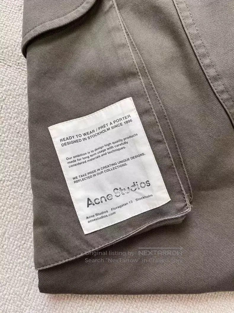 Acne Studios Acne Studios SS25 Mid-Waist Comfortable Hidden Zipper Larg Size US 28 / EU 44 - 3 Thumbnail