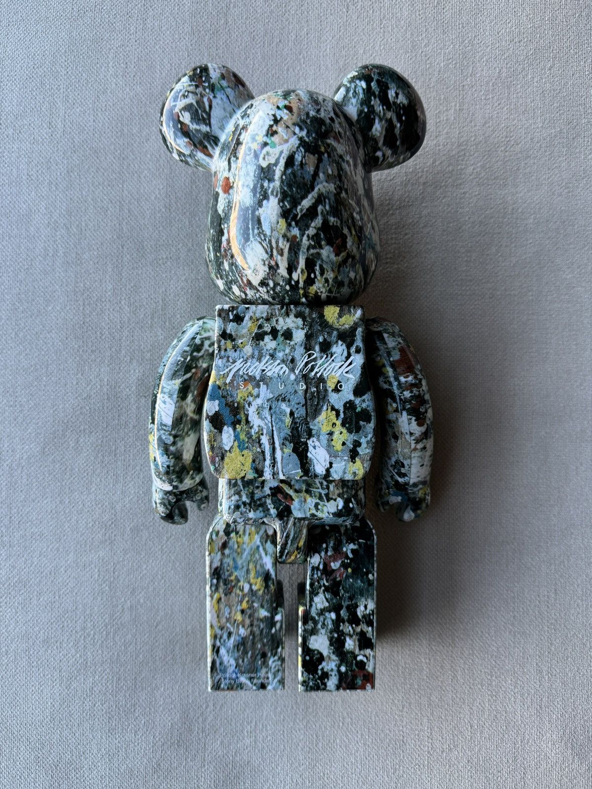 Medicom Toy Medicom Bearbrick Jackson Pollock Studio Ver 2.0 Figure Set Size ONE SIZE - 6 Thumbnail
