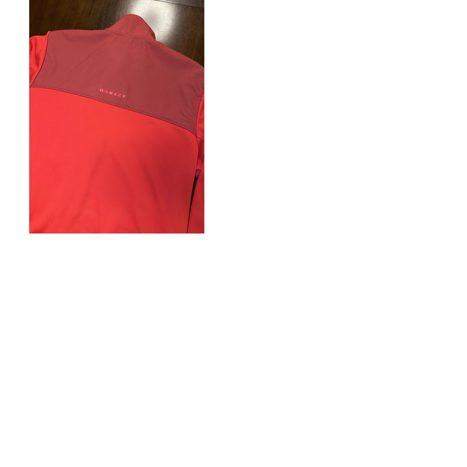 Oakley Oakley Jacket Red Fleece Lined Bomber Full Zip Mens XL Zip Up Mid-Length Long Sleeve Casual Outdoor Size US XL / EU 56 / 4 - 9 Thumbnail