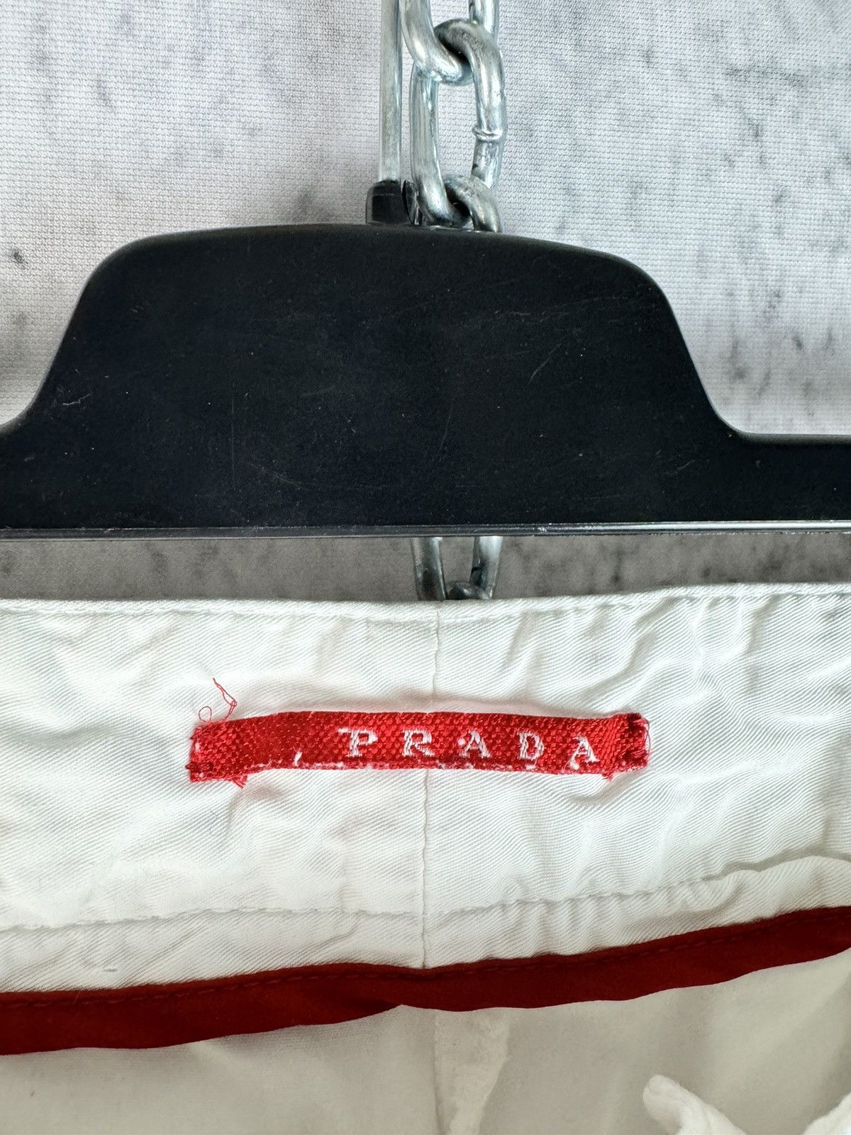 Prada Archive Prada Red Tab Cargo Heavy Cotton Pants Size US 36 / EU 52 - 3 Thumbnail
