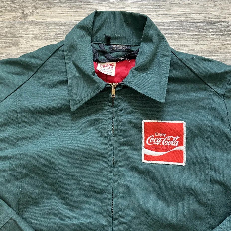 Coca Cola Vintage 50s Unitog Coca-Cola Work Jacket Size 40 Size US M / EU 48-50 / 2 - 3 Thumbnail