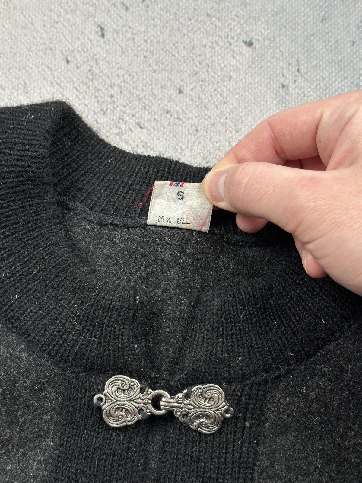 Dale Of Norway Vintage Norwegian Telemark Wool Knit Sweater Toggle Buttons Size US L / EU 52-54 / 3 - 11 Thumbnail