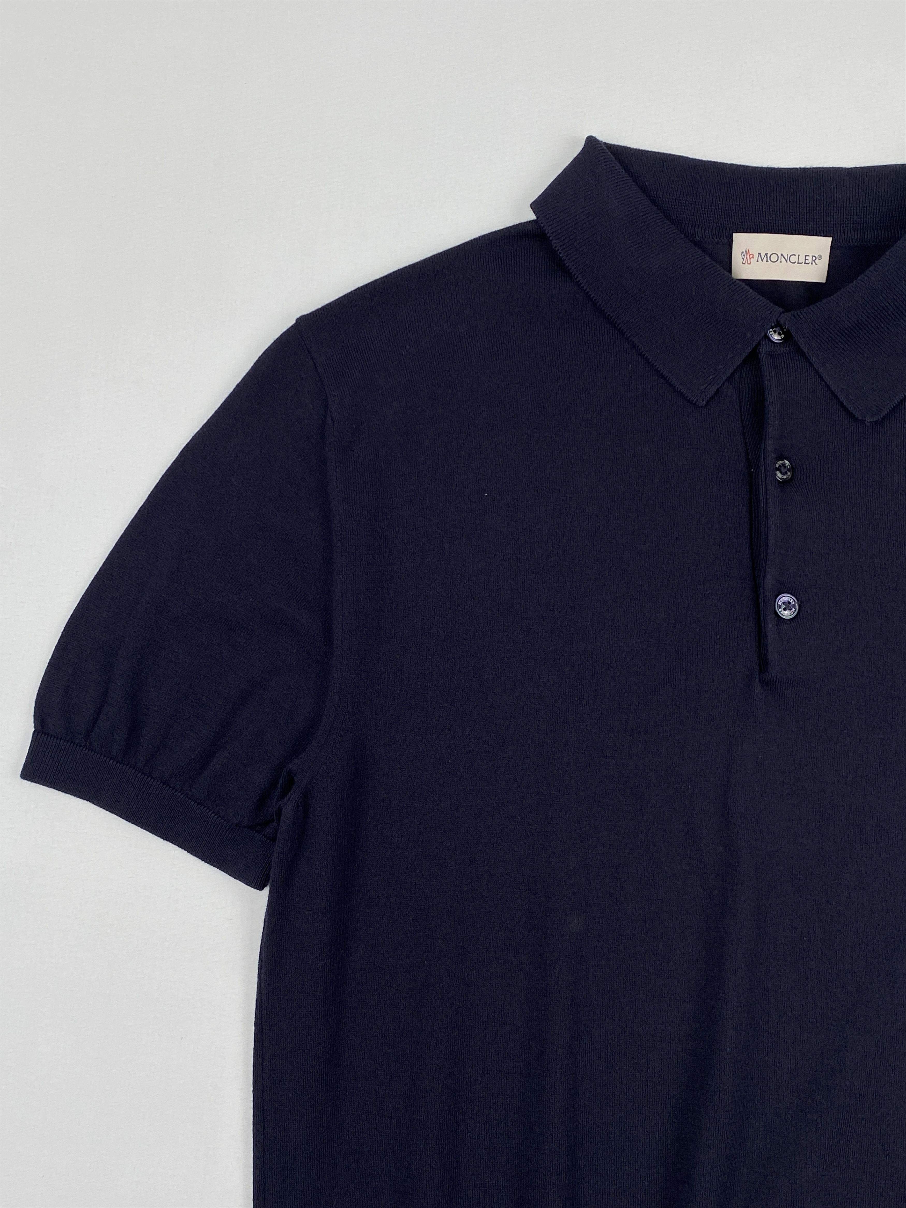Moncler S/S 2021 Maglia Tricot Polo Shirt Size L / US 10 / IT 46 - 7 Thumbnail
