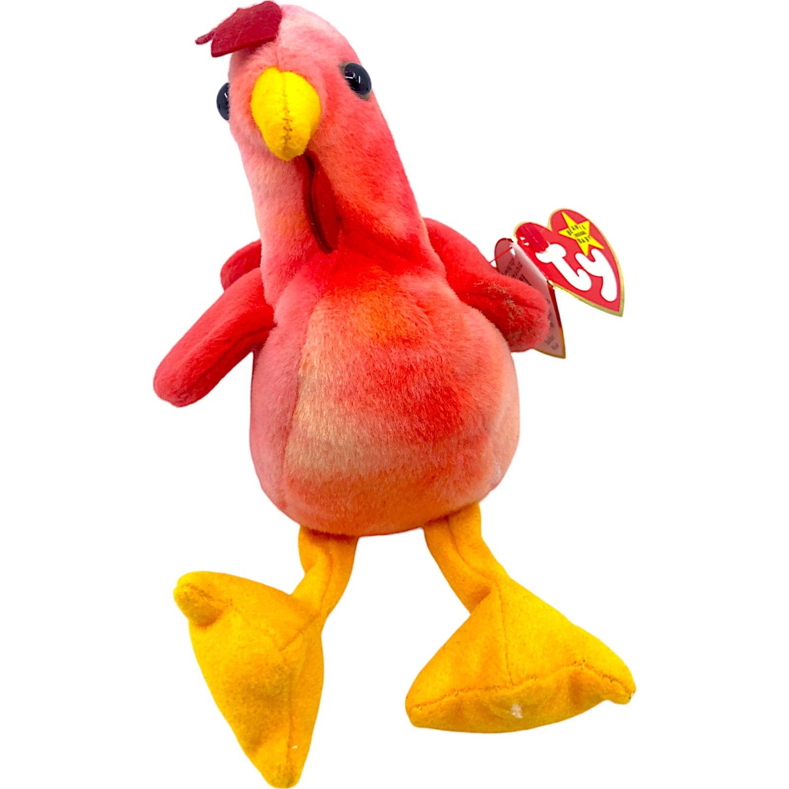 Vintage Ty Beanie Baby 1996 - Strut the Rooster Style 4171 Size ONE SIZE - 3 Thumbnail