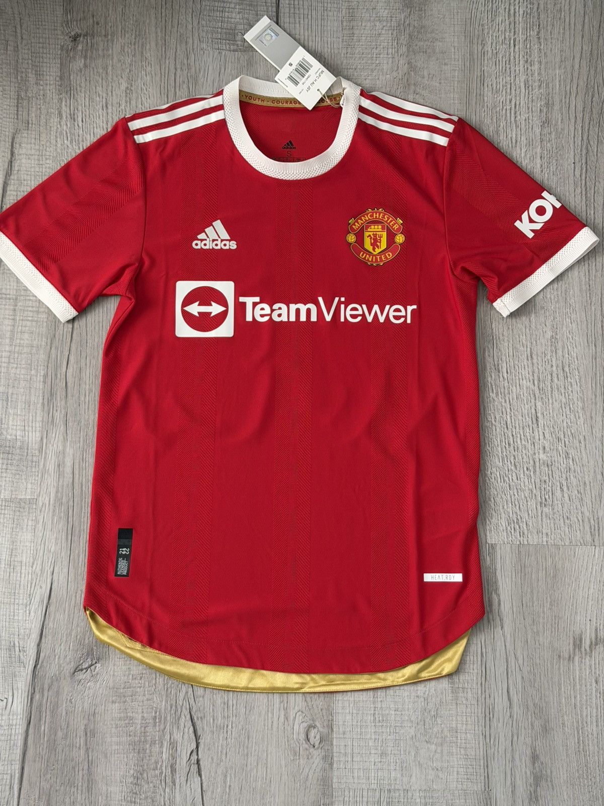 Adidas Manchester United Ronaldo Jersey 21/22 Player Version Size US S / EU 44-46 / 1 - 3 Thumbnail