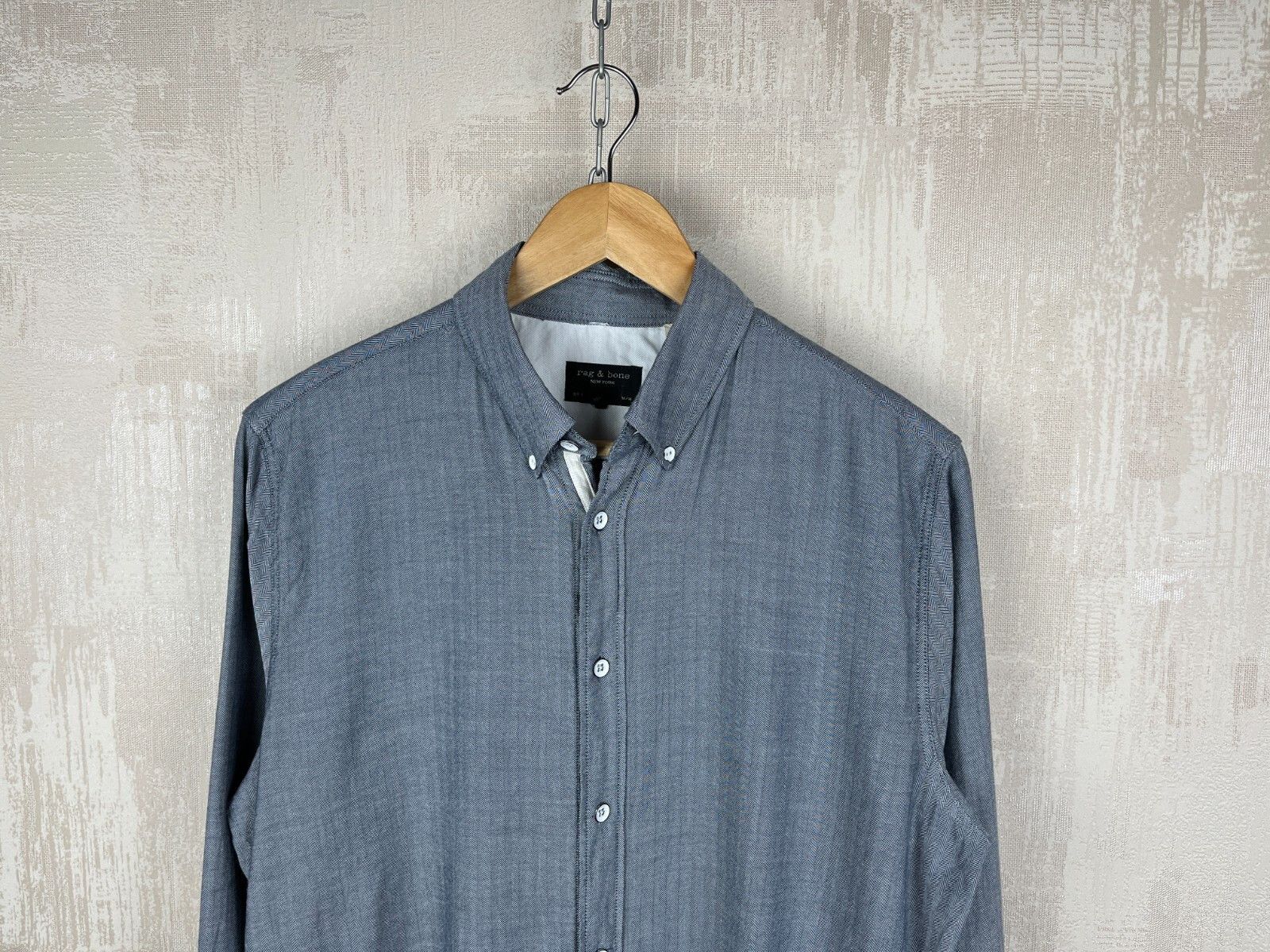 Rag & Bone Rag & Bone New York Cotton Long Sleeve Shirt Button Down Size US M / EU 48-50 / 2 - 1 Thumbnail
