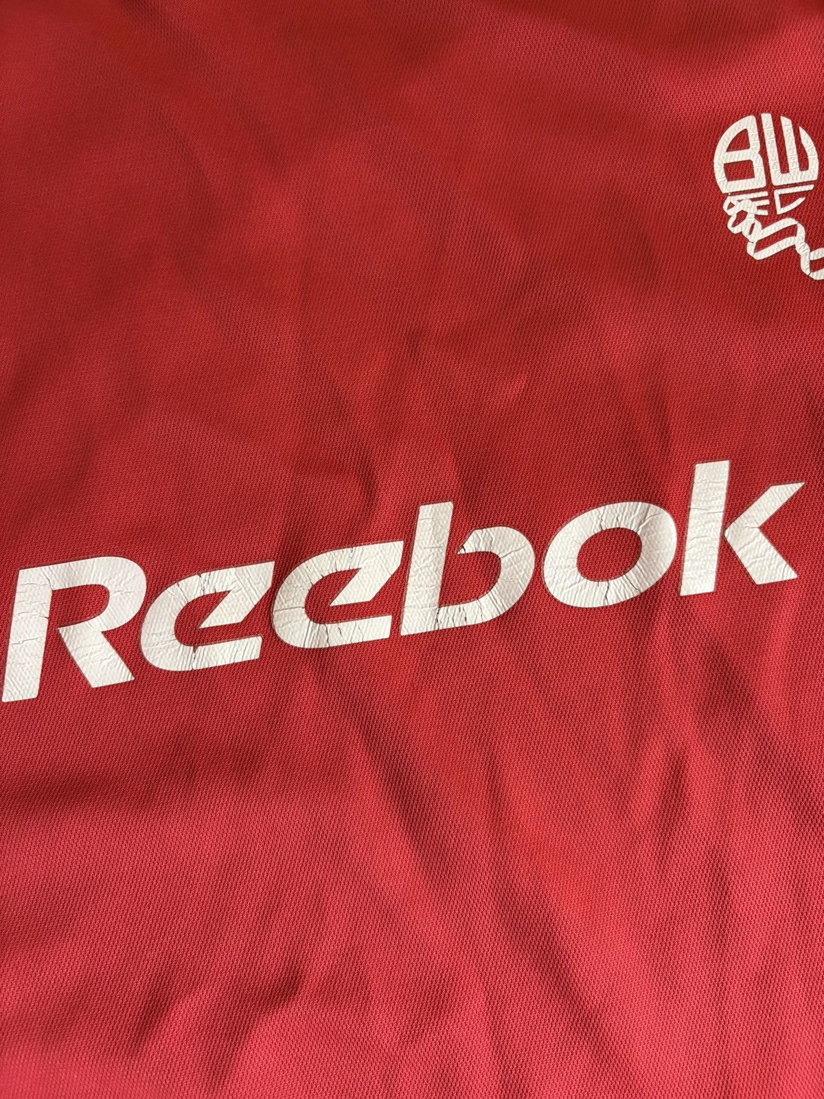 Reebok Bolton Wanderers Reebok Vintage Sweatshirt Player Issue 2004 Size US L / EU 52-54 / 3 - 4 Thumbnail
