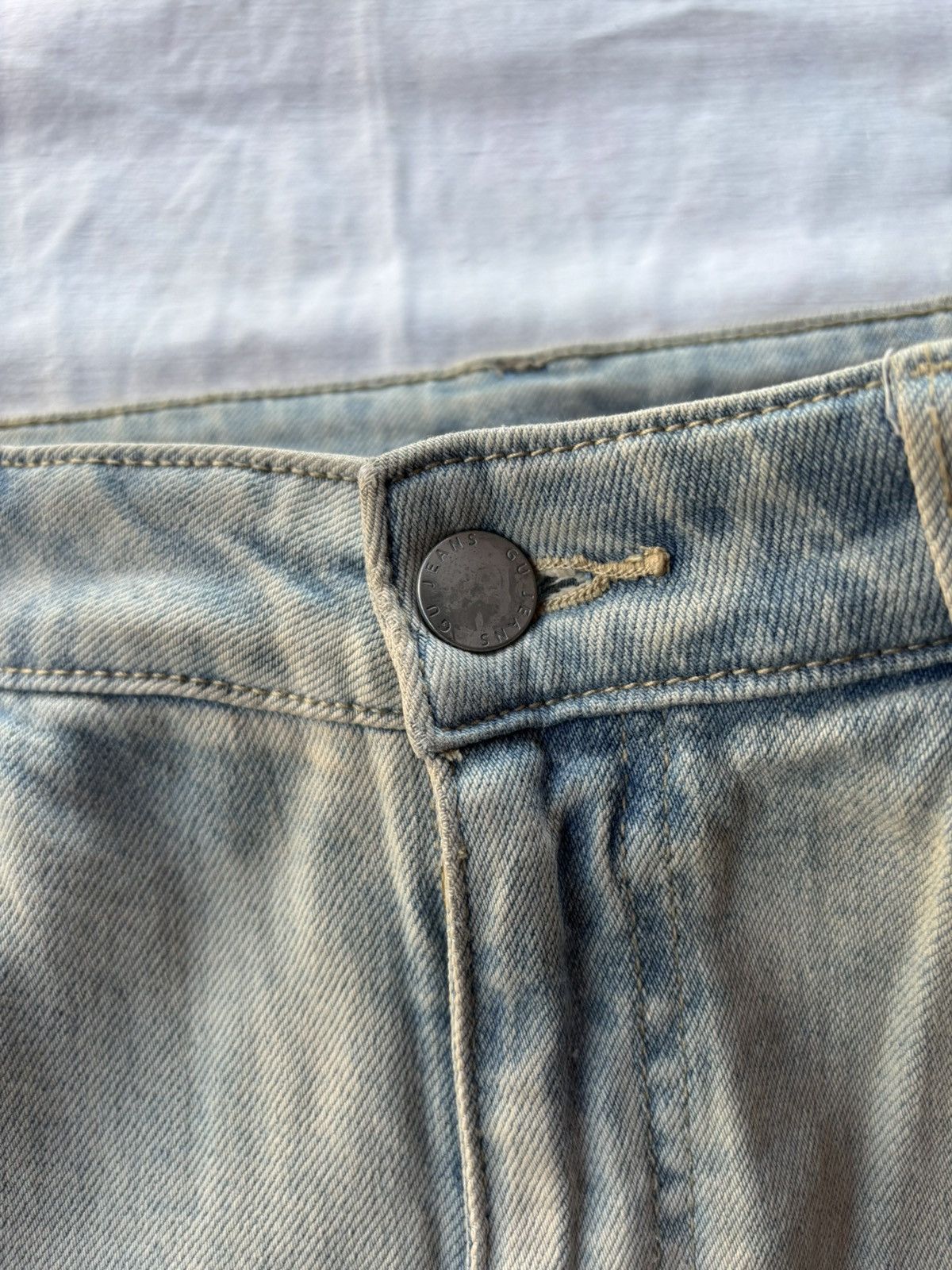 If Six Was Nine Vintage GU Super Flared Jeans Lgb IfSixWasNine Style Size US 30 / EU 46 - 10 Thumbnail