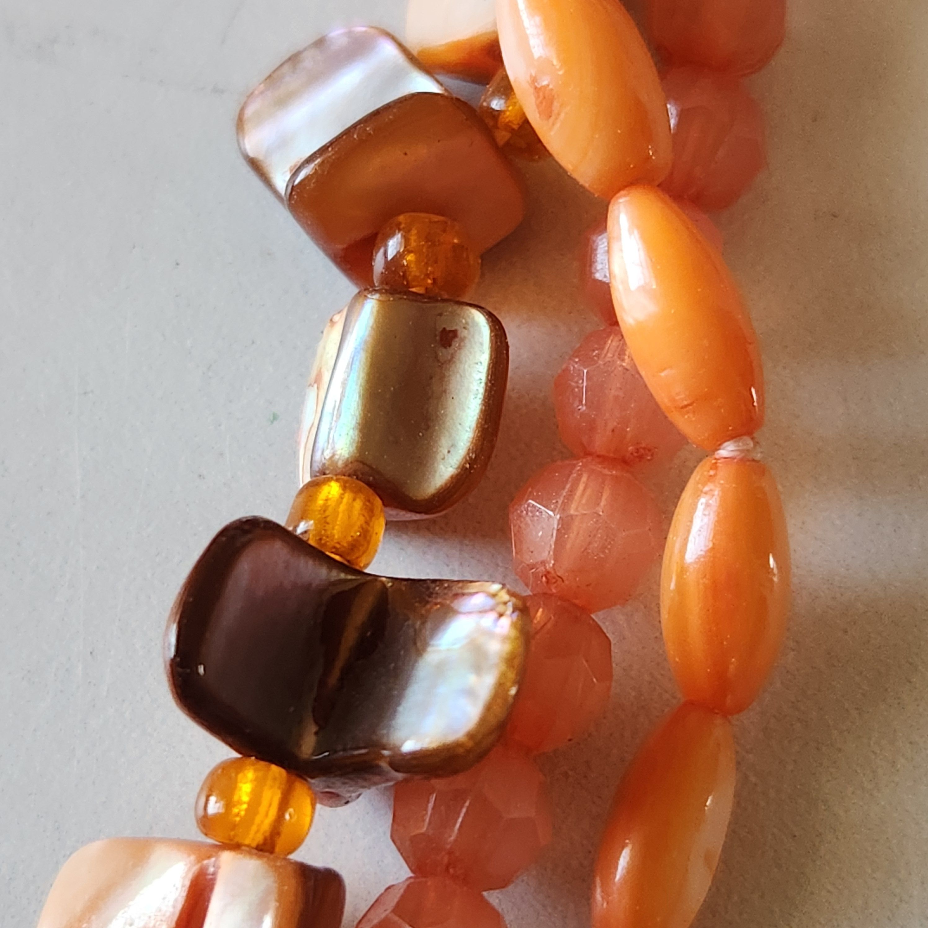 Other coral beach y2k 3 strand large circle pendant sun tropical Size ONE SIZE - 4 Thumbnail