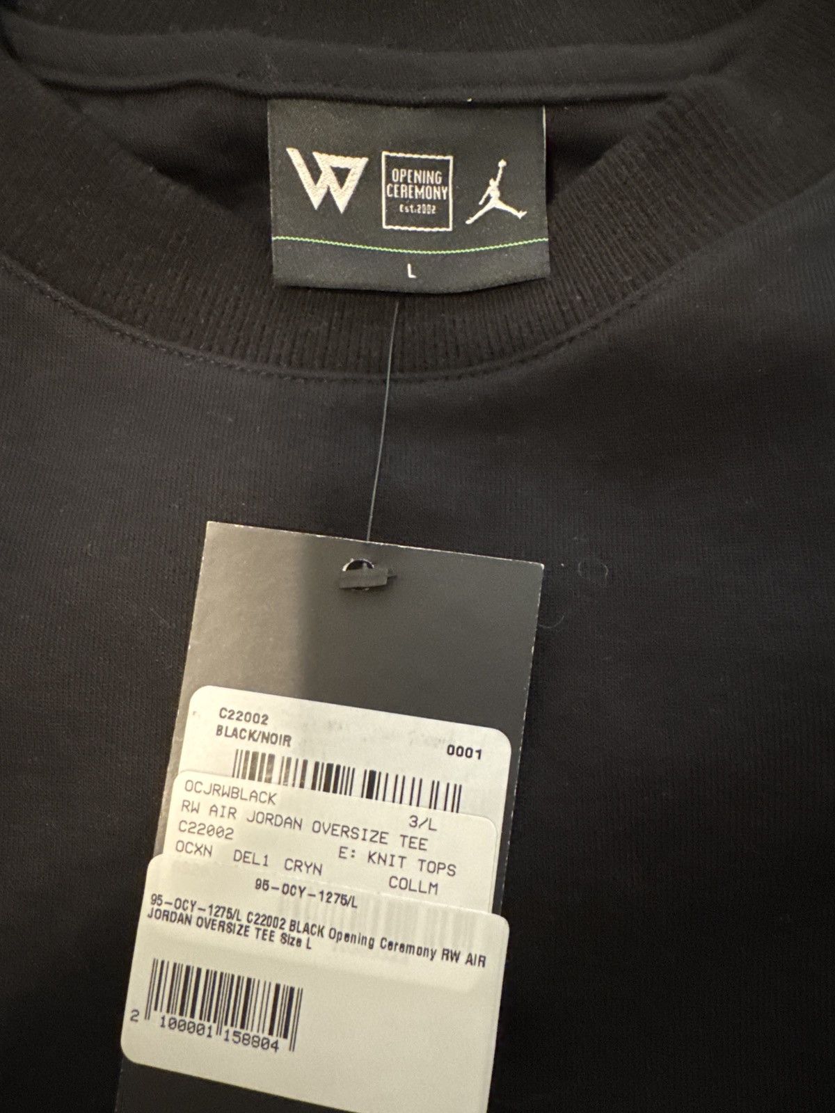 Jordan Brand Jordan Open Ceremony Tee Size US L / EU 52-54 / 3 - 2 Thumbnail