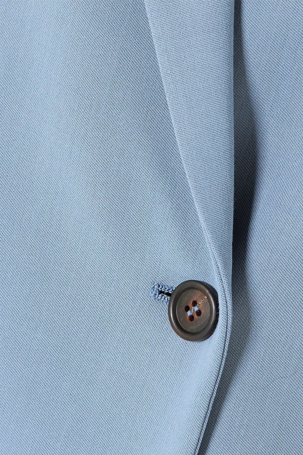 Brunello Cucinelli o1y0725 Blazer in Pastel Blue Size XS / US 0-2 / IT 36-38 - 2 Thumbnail