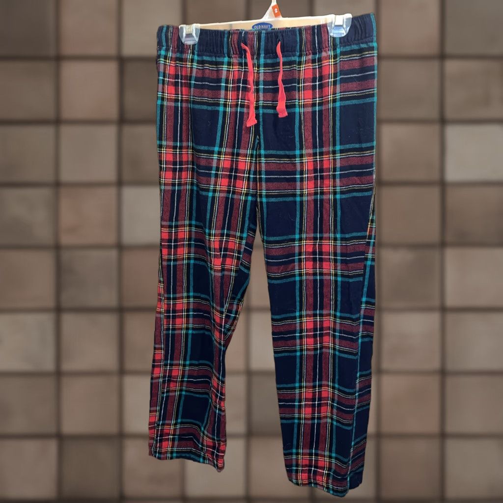 Old Navy Old Navy Women's Holiday Plaid Flannel Pajama Pants Small Red Green Black Size 28" / US 6 / IT 42 - 1 Thumbnail