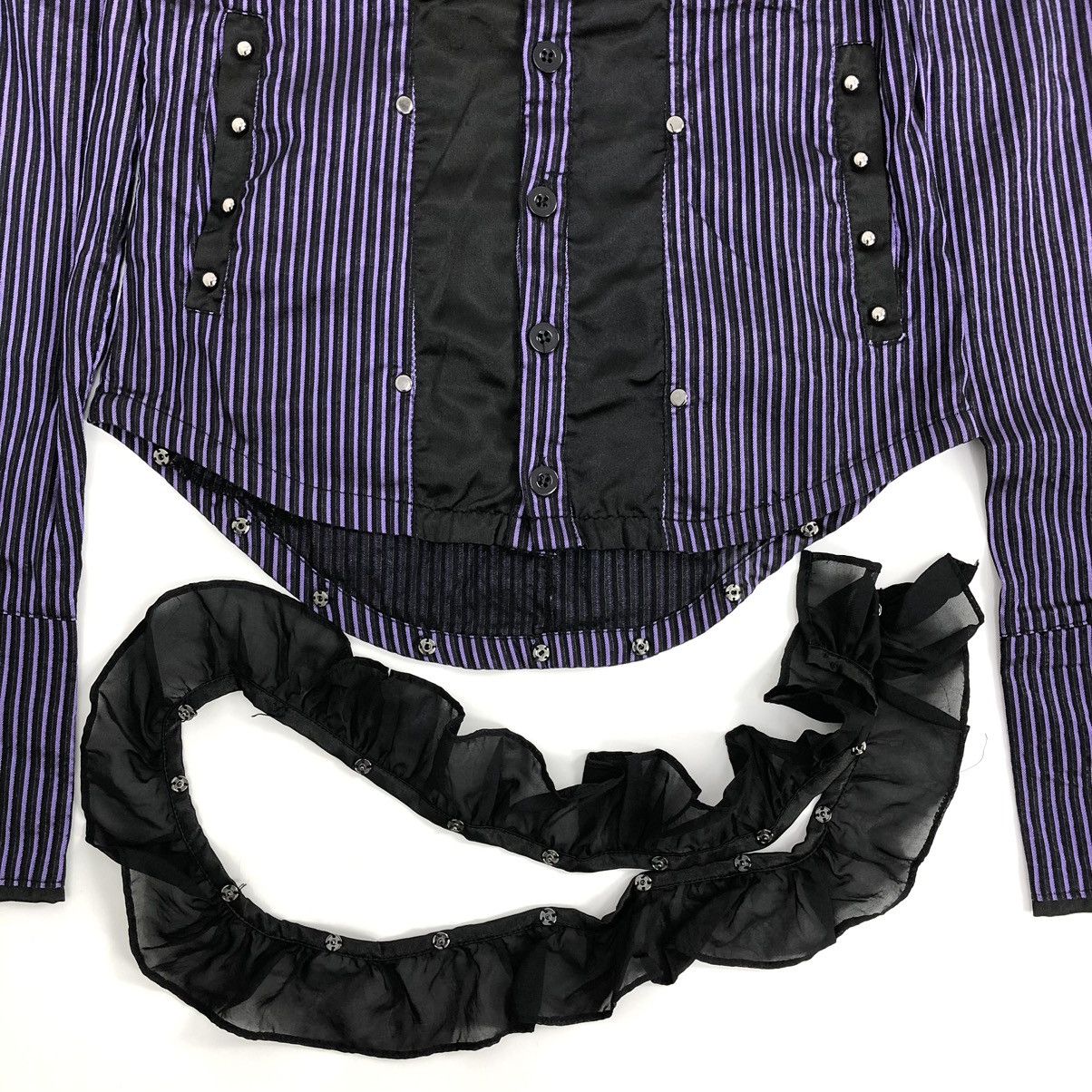 If Six Was Nine 2000s Sex Pot Revenge Gothic Mad Punk Ifsix Lgb Style Shirt Size M / US 6-8 / IT 42-44 - 12 Thumbnail