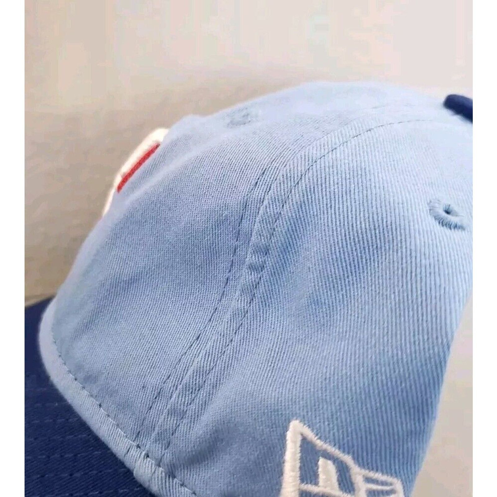 New Era Texas Rangers Hat Cap Strap Back Dad Strap Blue 920 New Era Size ONE SIZE - 3 Thumbnail