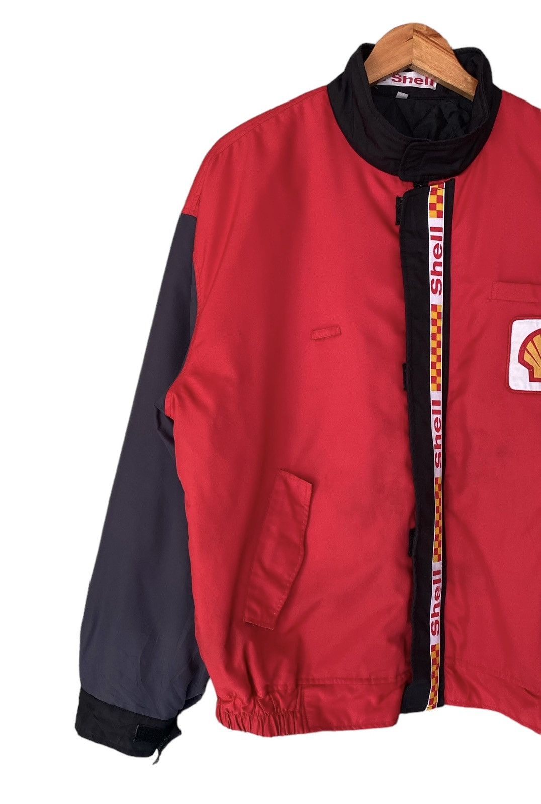 Vintage Vintage Utility Bomber Jacket SHELL (XL) Size US XL / EU 56 / 4 - 4 Thumbnail