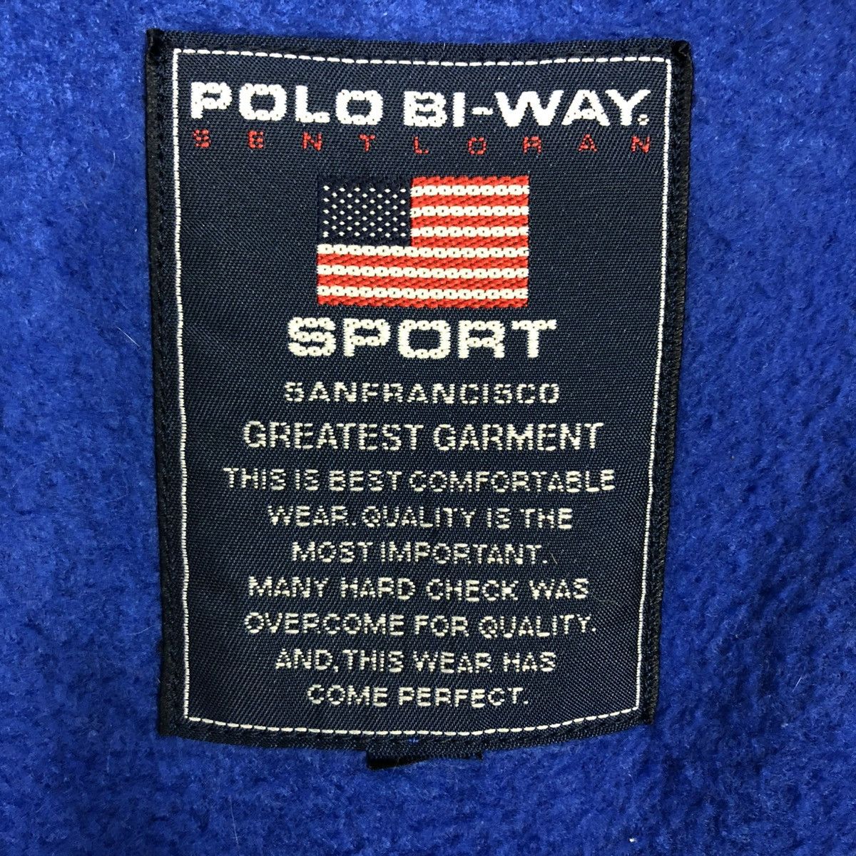 Japanese Brand 🔥VINTAGE FLEECE VEST JACKET SPORTSWEAR POLO BI-WAY Size US M / EU 48-50 / 2 - 19 Thumbnail