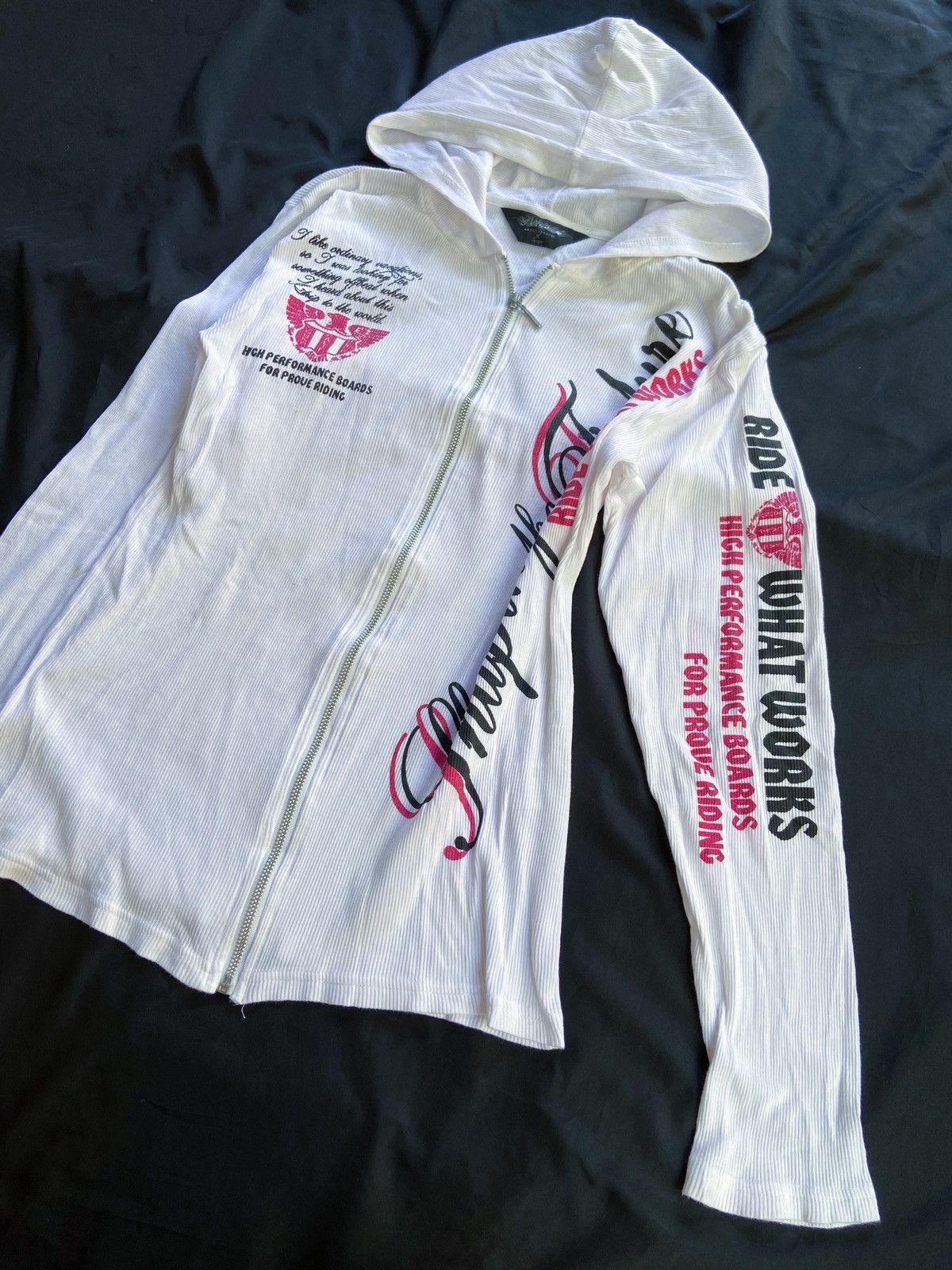 20471120 BEAUMERE RIDE WHAT WORKS CASUAL ZIPPER HOODIE Size US M / EU 48-50 / 2 - 2 Thumbnail