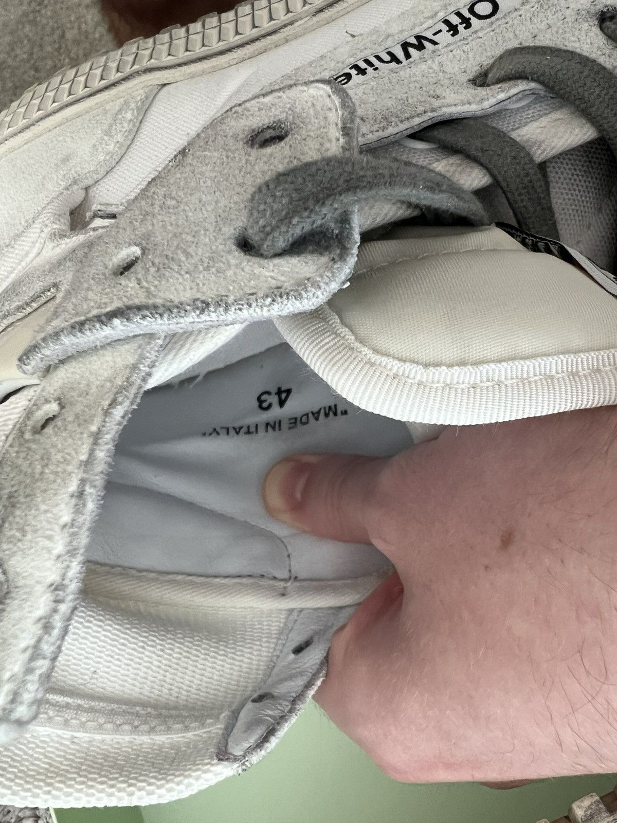 Off-White Off-White Off-Court 3.0 High-Top Sneaker Size US 9.5 / EU 42-43 - 14 Thumbnail