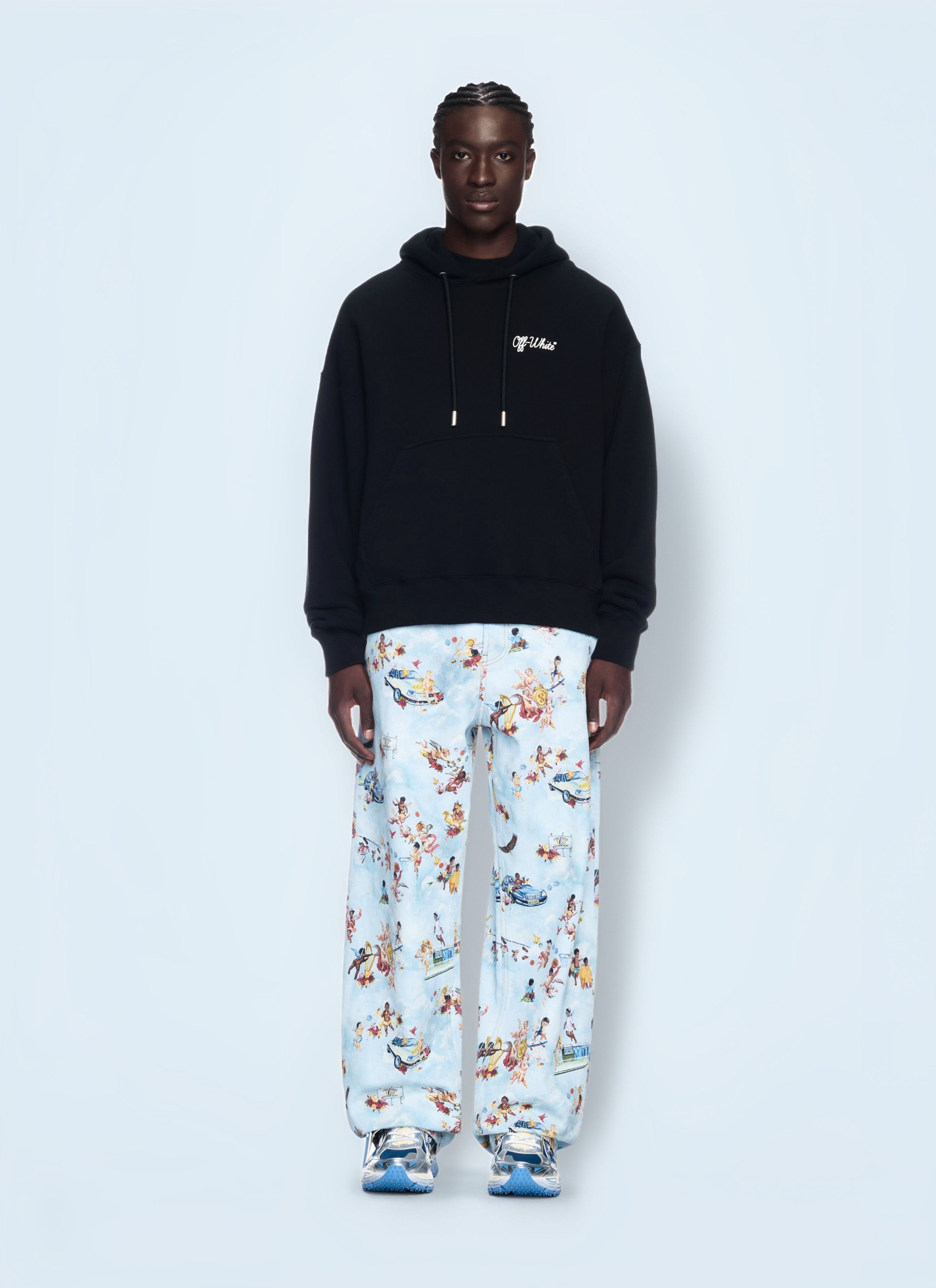 Script Hooded Sweatshirt