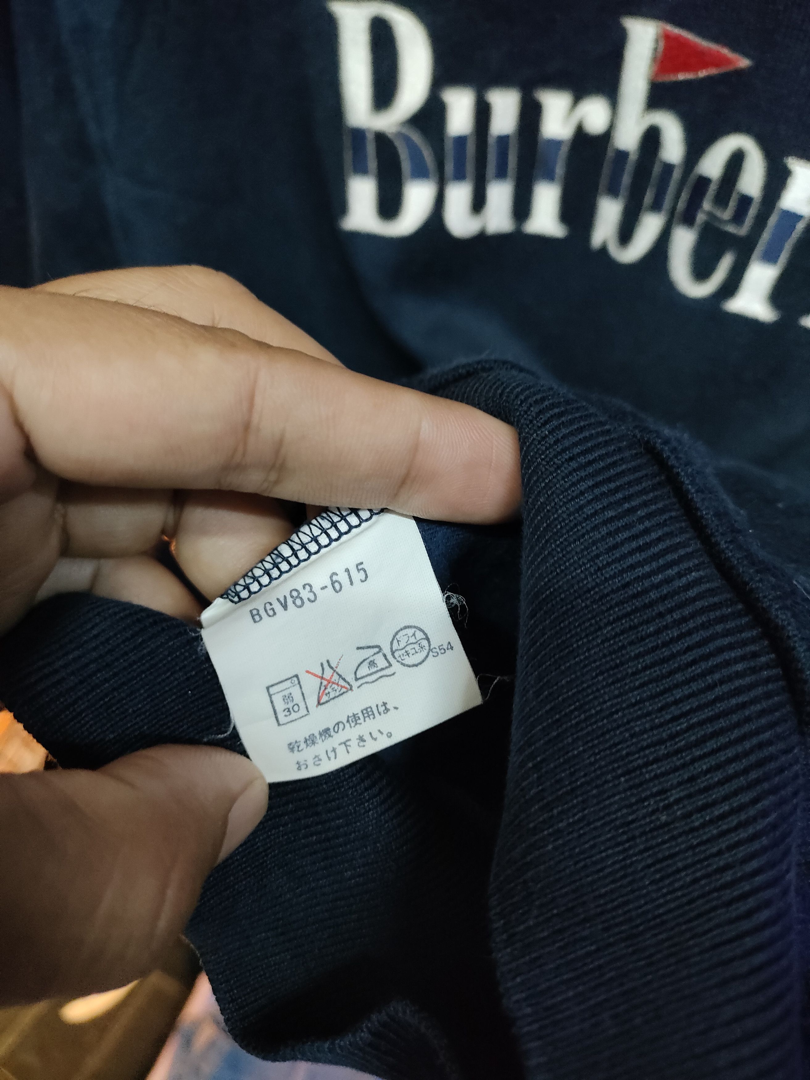 Burberry × Vintage Vintage Burberrys Spellout Logo Size US M / EU 48-50 / 2 - 6 Thumbnail