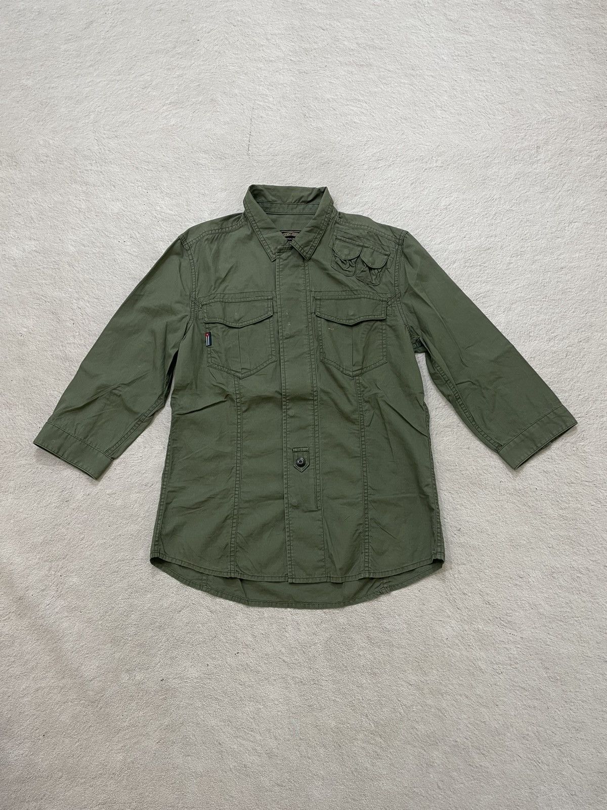 291295=Homme 291295=home Shirt Olive Utility Multi Pocket 14th if6was9 Size US M / EU 48-50 / 2 - 1 Thumbnail