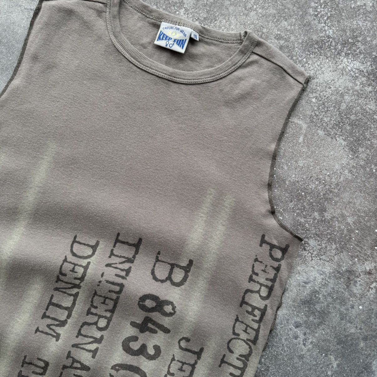 If Six Was Nine Avant Garde Vintage Matrix Style Y2K Unisex Tank Top Size US S / EU 44-46 / 1 - 5 Thumbnail