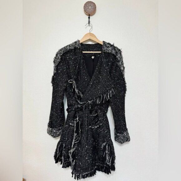 Free People NWOT- FREE PEOPLE BLANKET WRAP CARDIGAN Size M / US 6-8 / IT 42-44 - 4 Thumbnail
