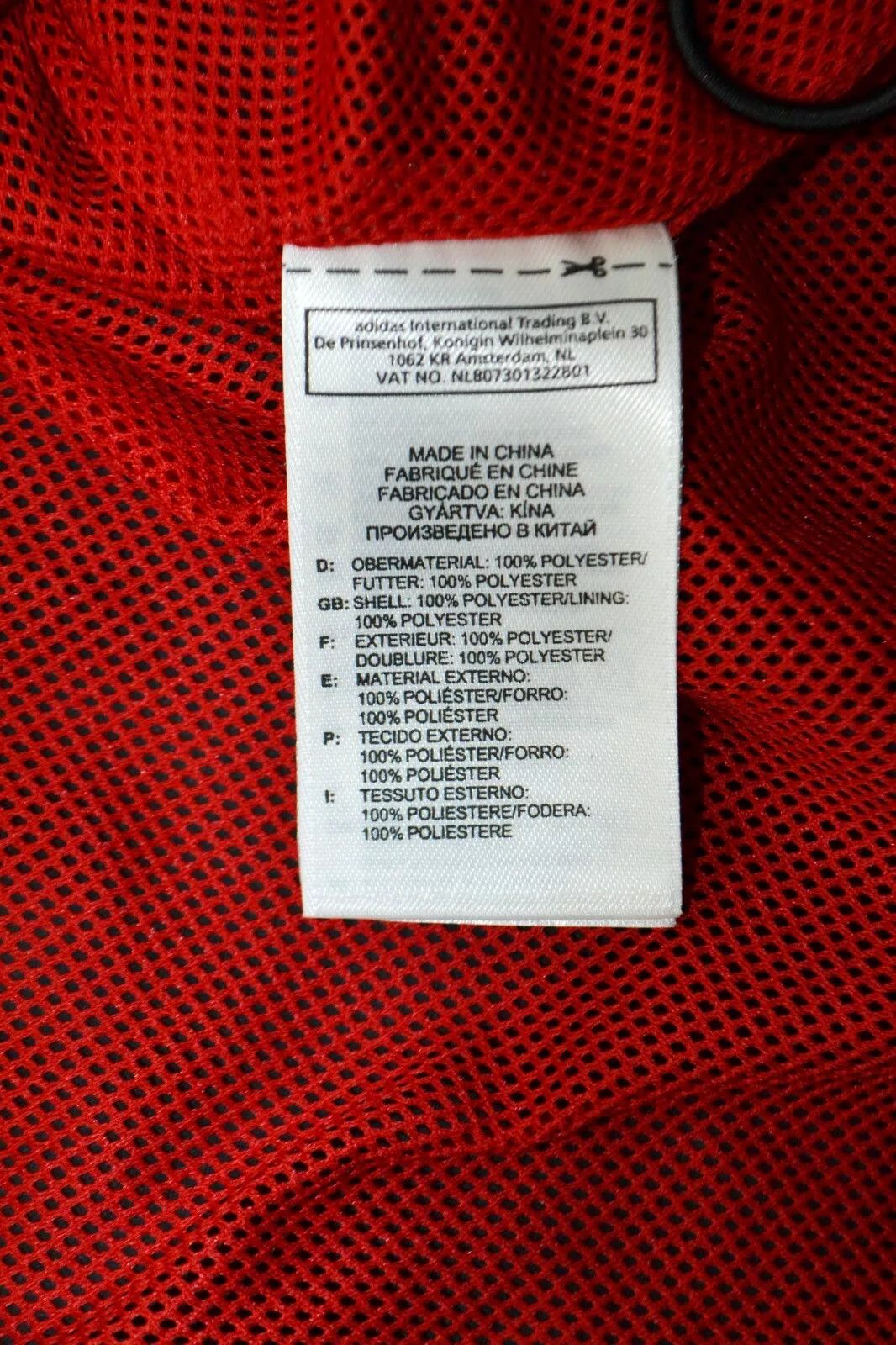Adidas LIVERPOOL 2008/2009 FOOTBALL JACKET CHAMPIONS LEAGUE Size US L / EU 52-54 / 3 - 5 Thumbnail