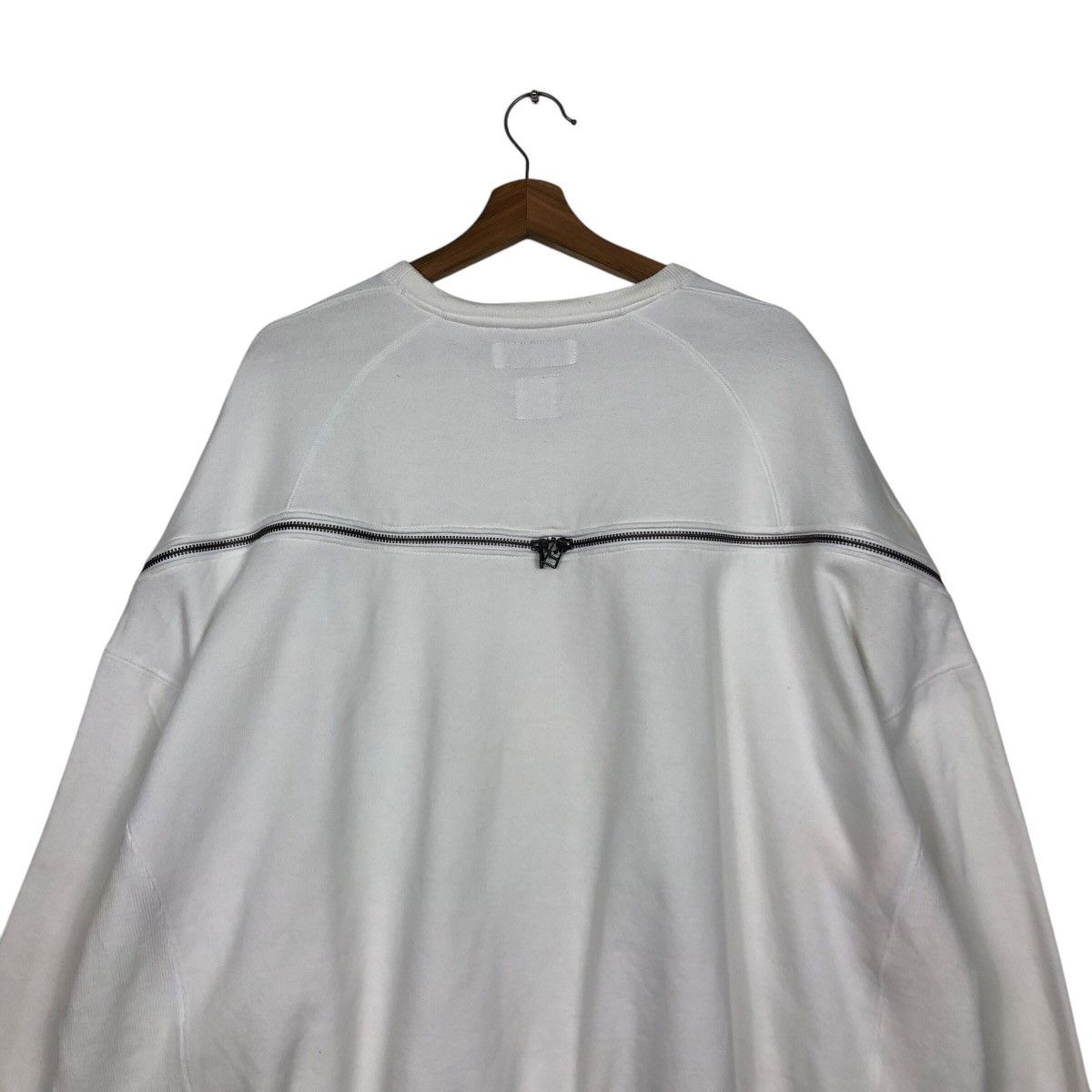 Facetasm × Japanese Brand × Seditionaries 📌Rich White Sweatshirt Facetasm Japan Small Parts Zipper Size US M / EU 48-50 / 2 - 10 Thumbnail