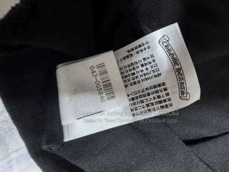 Chrome Hearts CHROME HEARTS Size L Letter printed round neck pullover lon Size US L / EU 52-54 / 3 - 9 Thumbnail