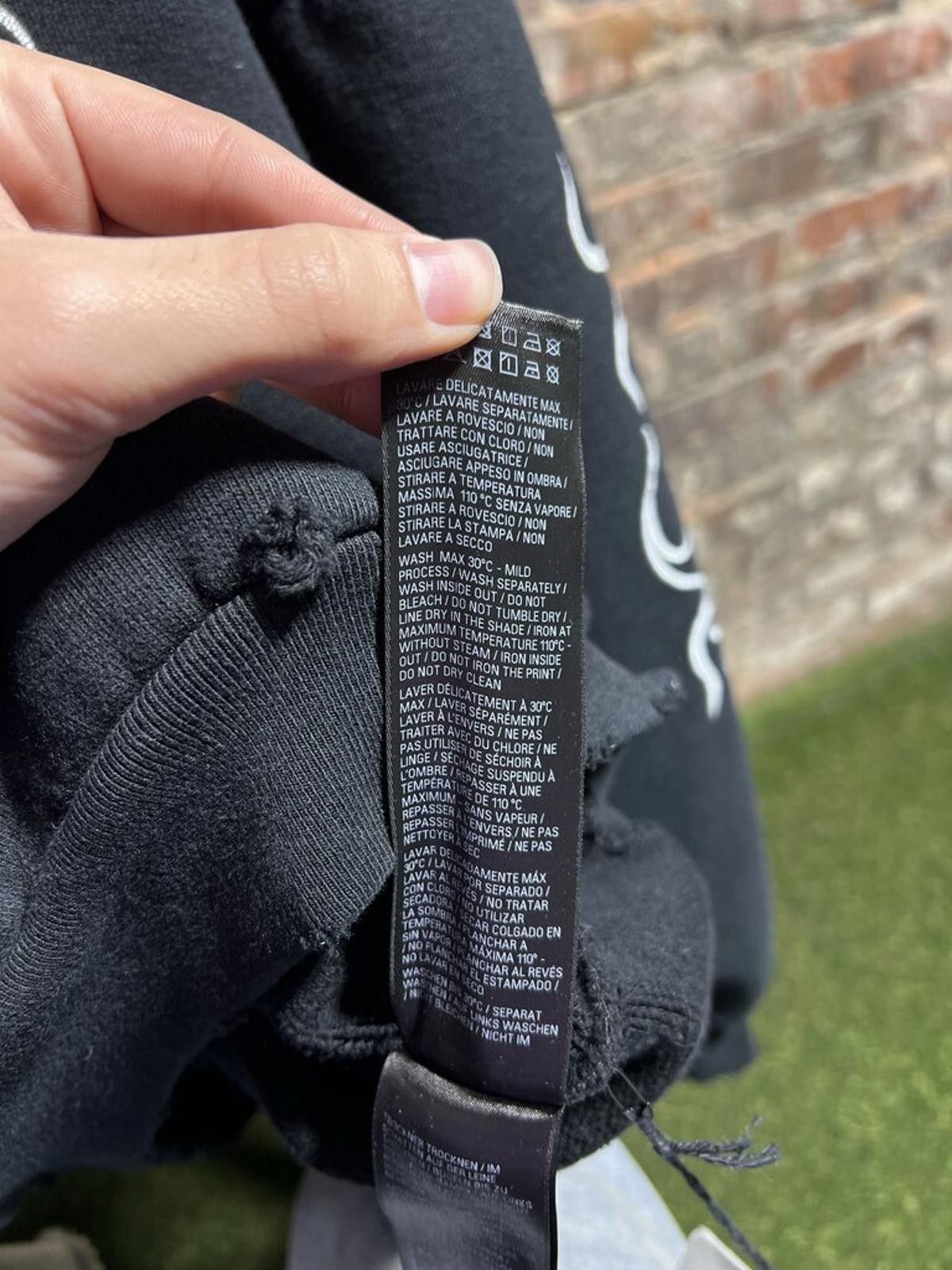 Balenciaga Baleciaga Heavy Darkwave Hoodie Black Sz. S Size US S / EU 44-46 / 1 - 5 Thumbnail