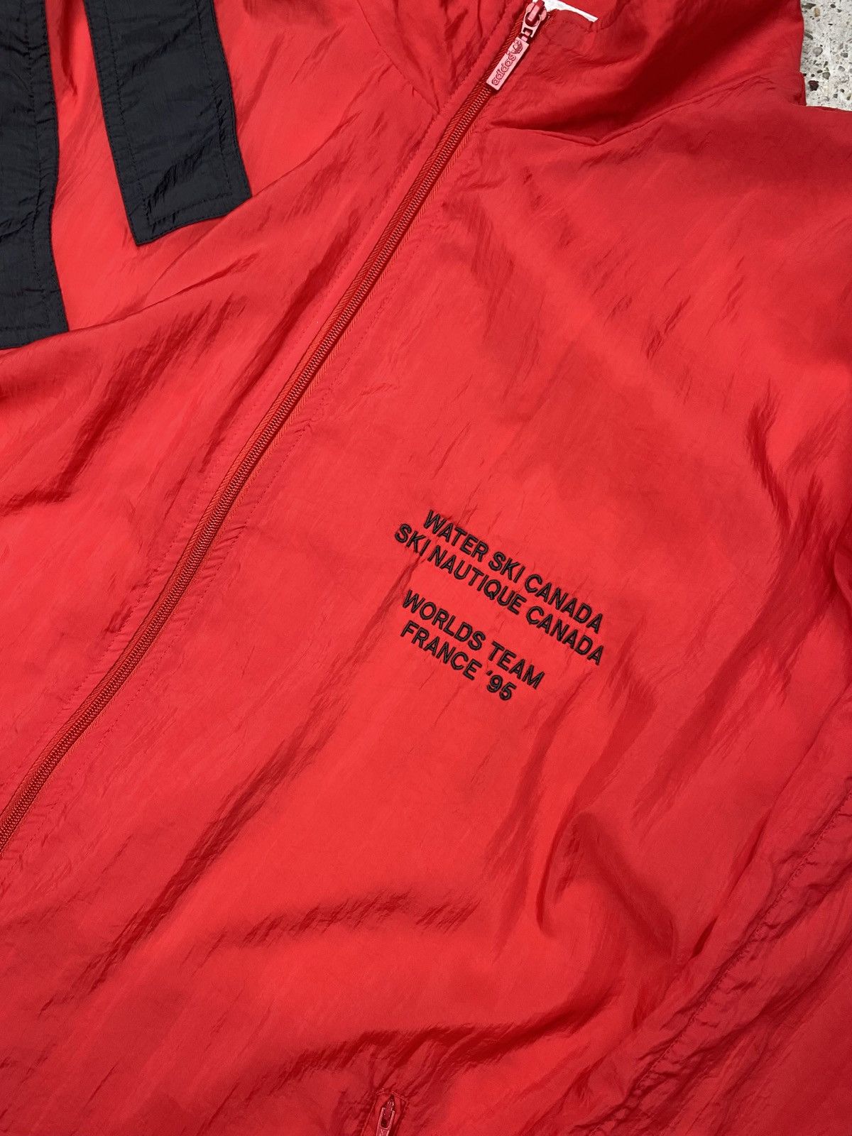Adidas Adidas vintage track jacket water ski canada france 1995 Size US XL / EU 56 / 4 - 4 Thumbnail
