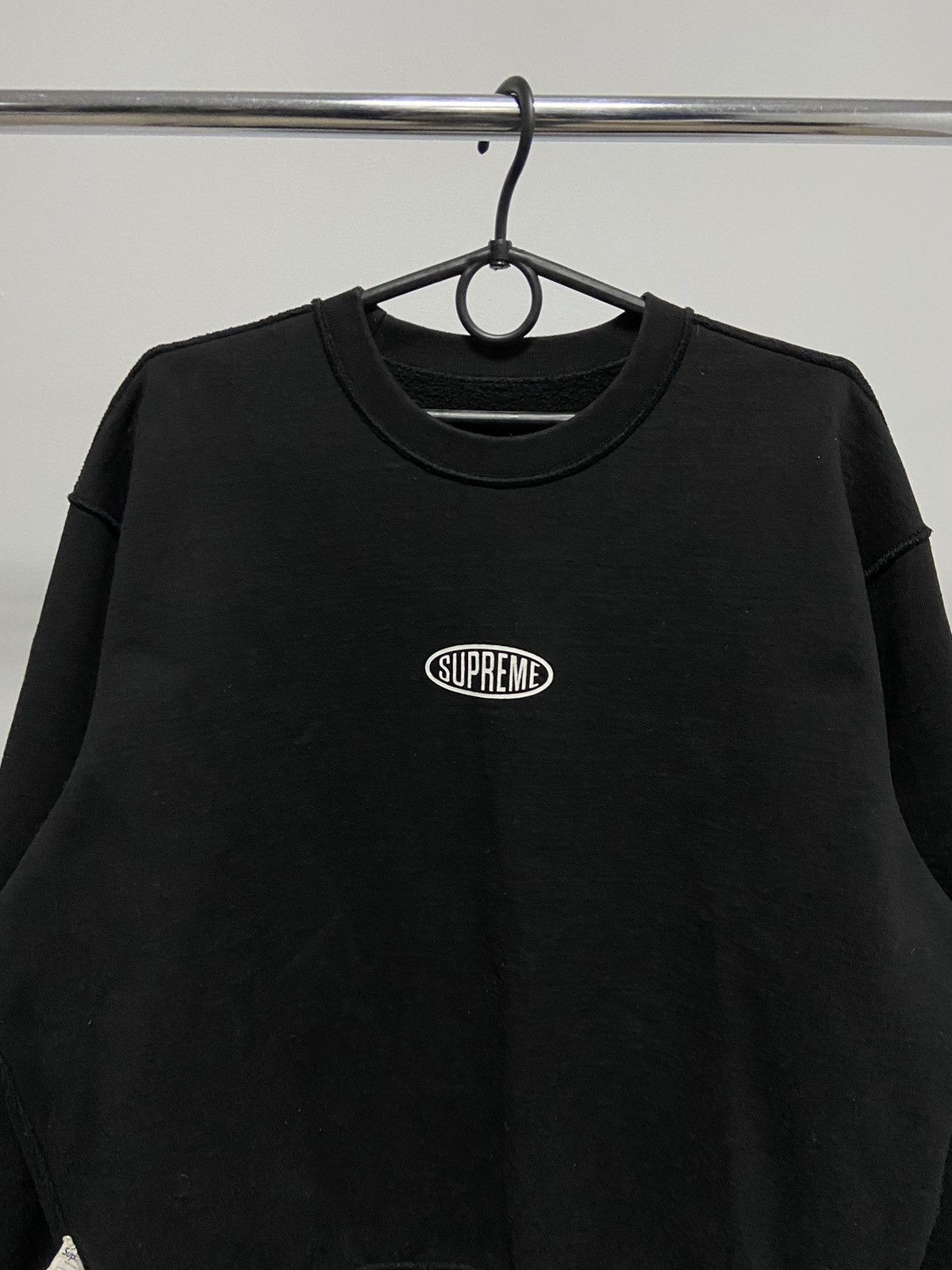 Supreme × Vintage Supreme vintage sweatshirt monogram reversible doubleside Size US S / EU 44-46 / 1 - 3 Thumbnail