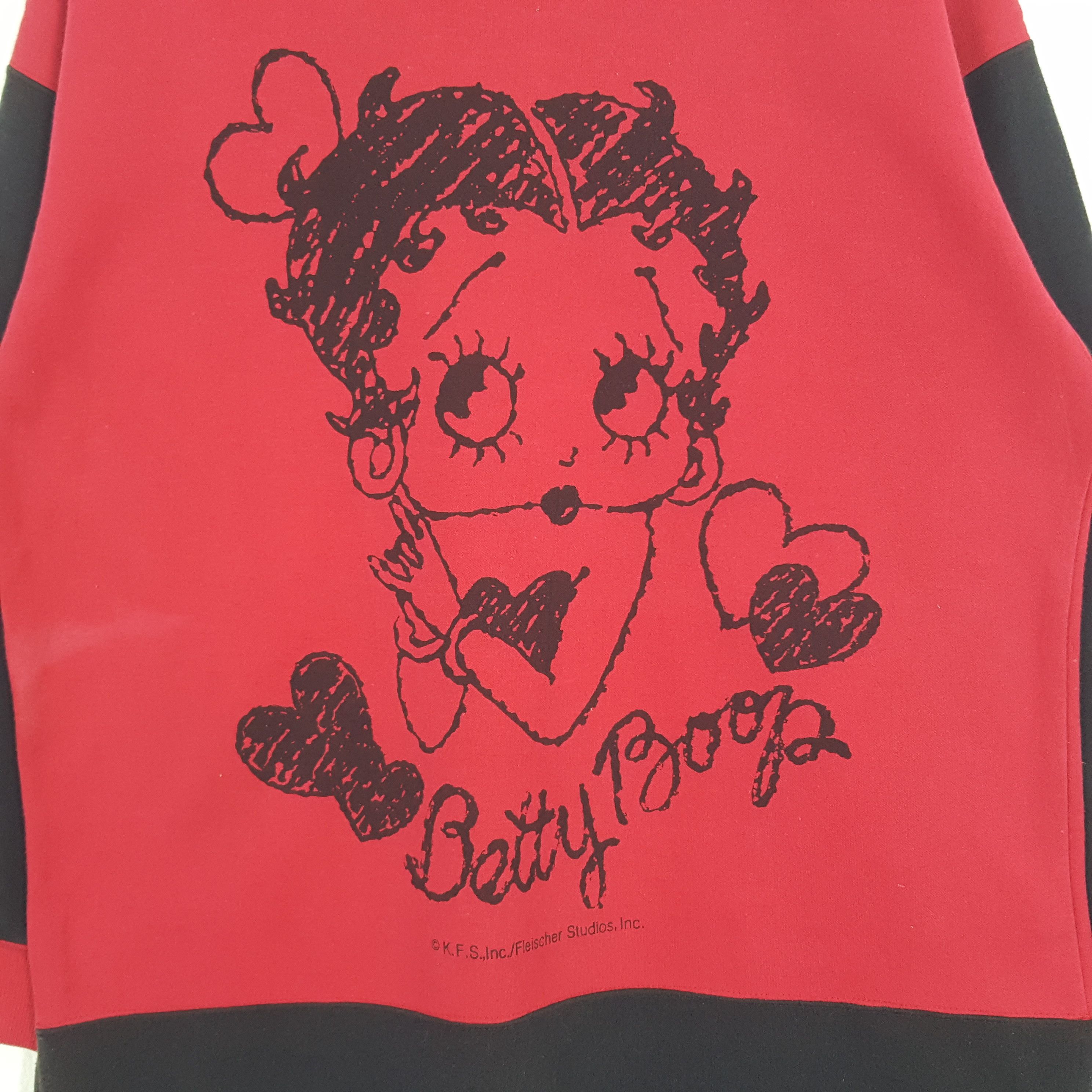 Cartoon Network × Vintage Vintage Betty Boop American Retro Cartoon Sweatshirt Size US M / EU 48-50 / 2 - 2 Thumbnail