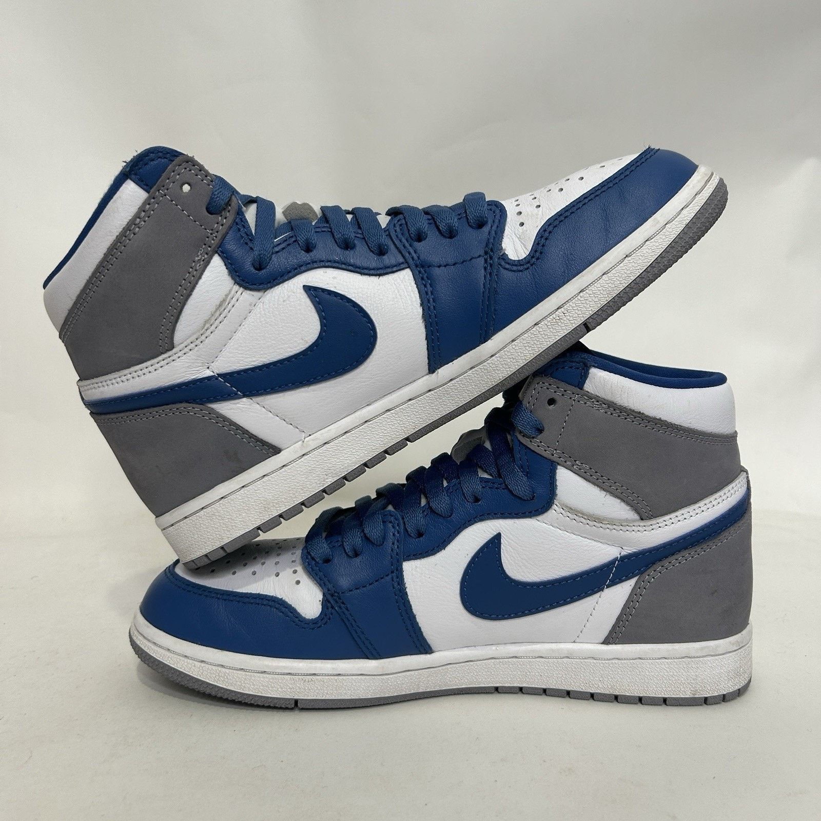 Jordan Brand Nike Air Jordan 1 High Retro OG “True Blue White" DZ5485-410 Size US 8 / EU 41 - 3 Thumbnail