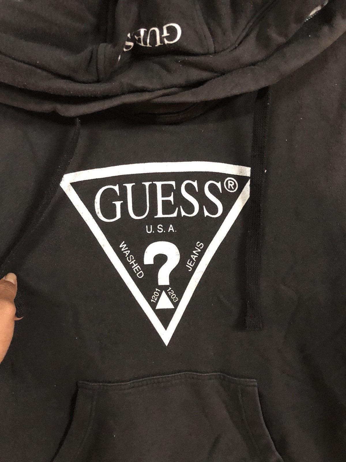 Guess Vintage Y2K Guess Sweater Hoodie Size US L / EU 52-54 / 3 - 3 Thumbnail