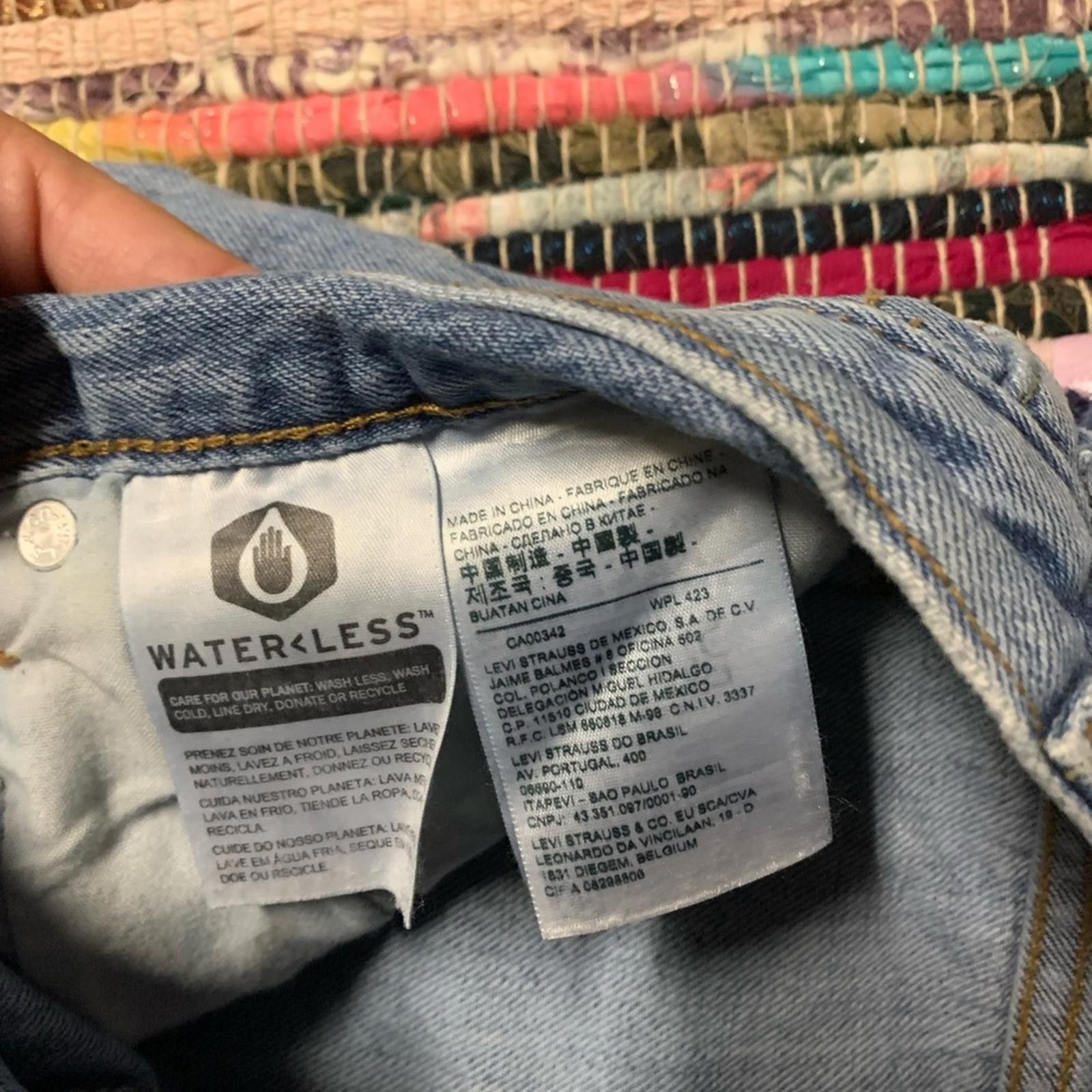 Levi's Levi's Light Blue 501 Jeans Size 31" - 5 Thumbnail