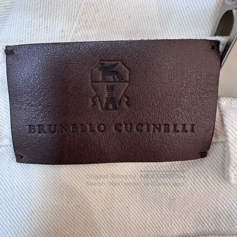 Brunello Cucinelli Brunello Cucinelli White Denim Casual Pants Size 25" / US 0 / IT 36 - 5 Thumbnail