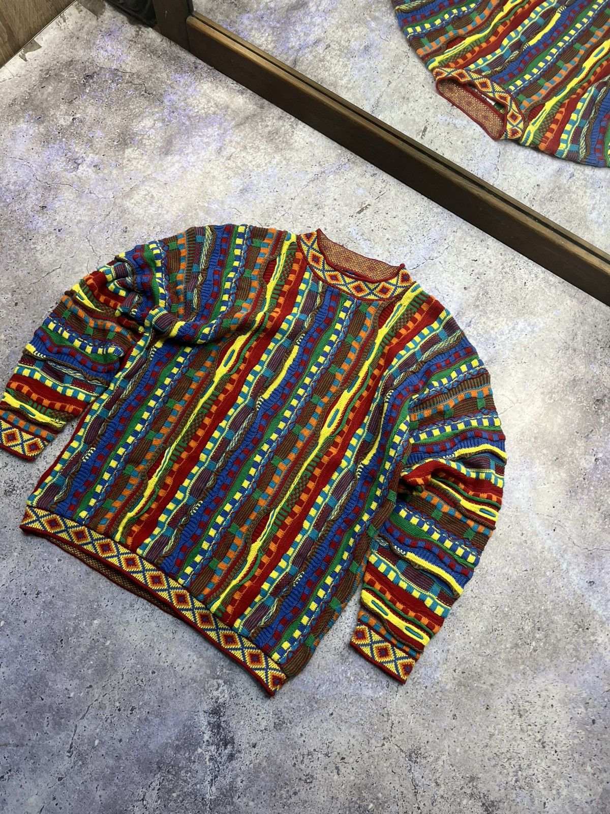 Coogi Vintage Coogi style knitwear sweater Size US S / EU 44-46 / 1 - 3 Thumbnail
