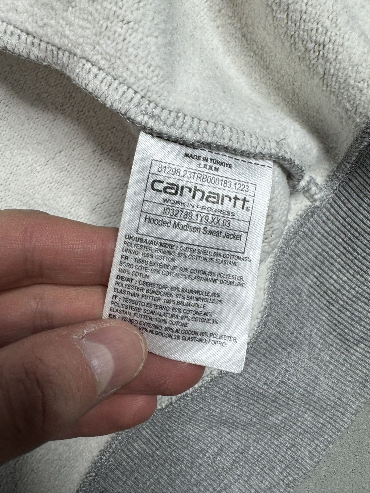 Carhartt Carhartt Heavy Zip-up Hoodie Size US L / EU 52-54 / 3 - 6 Thumbnail