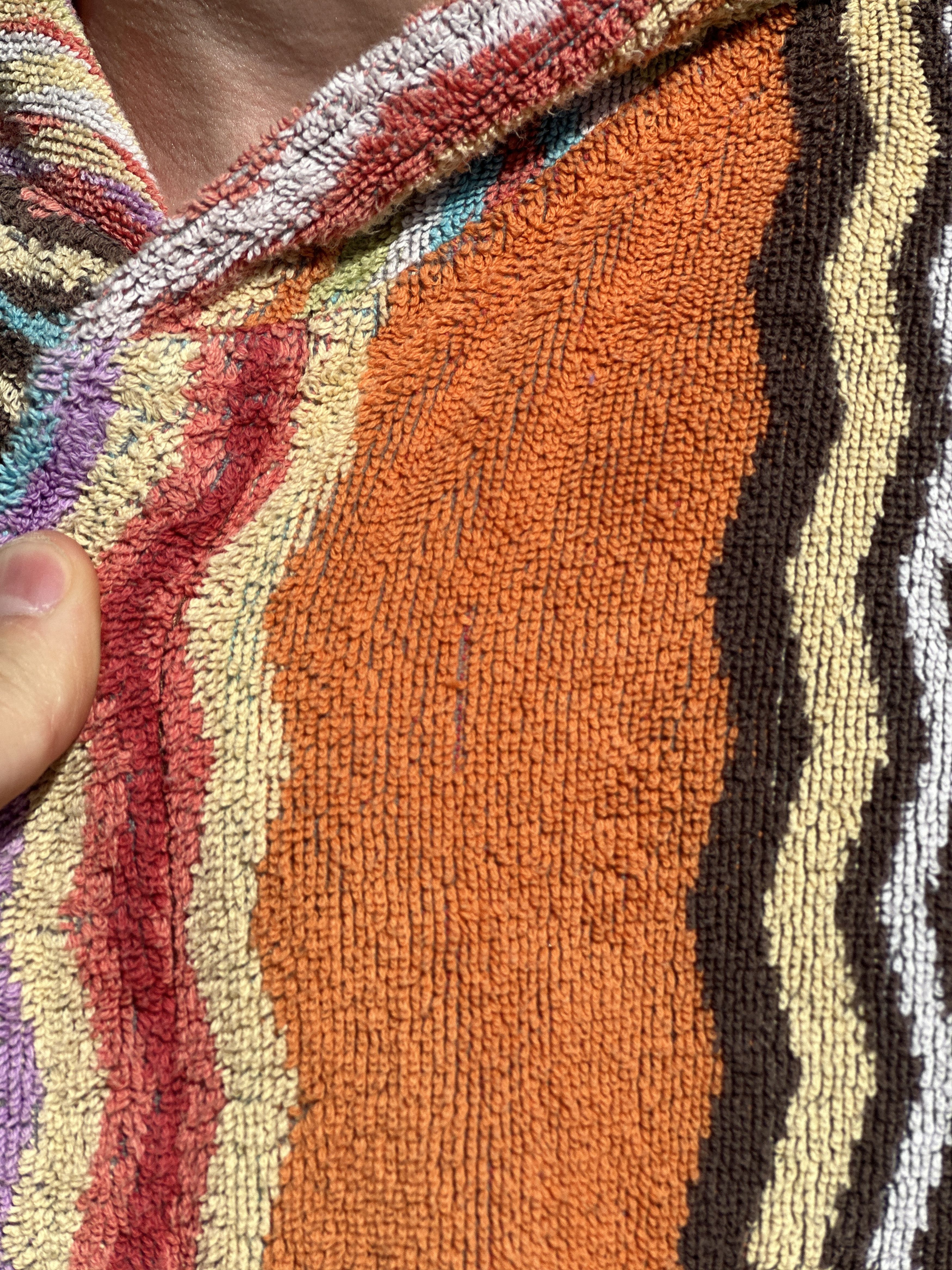 Missoni Rainbow Bathrobe Missoni 3D Knit Stripe Retro Size XL Size US XL / EU 56 / 4 - 14 Thumbnail