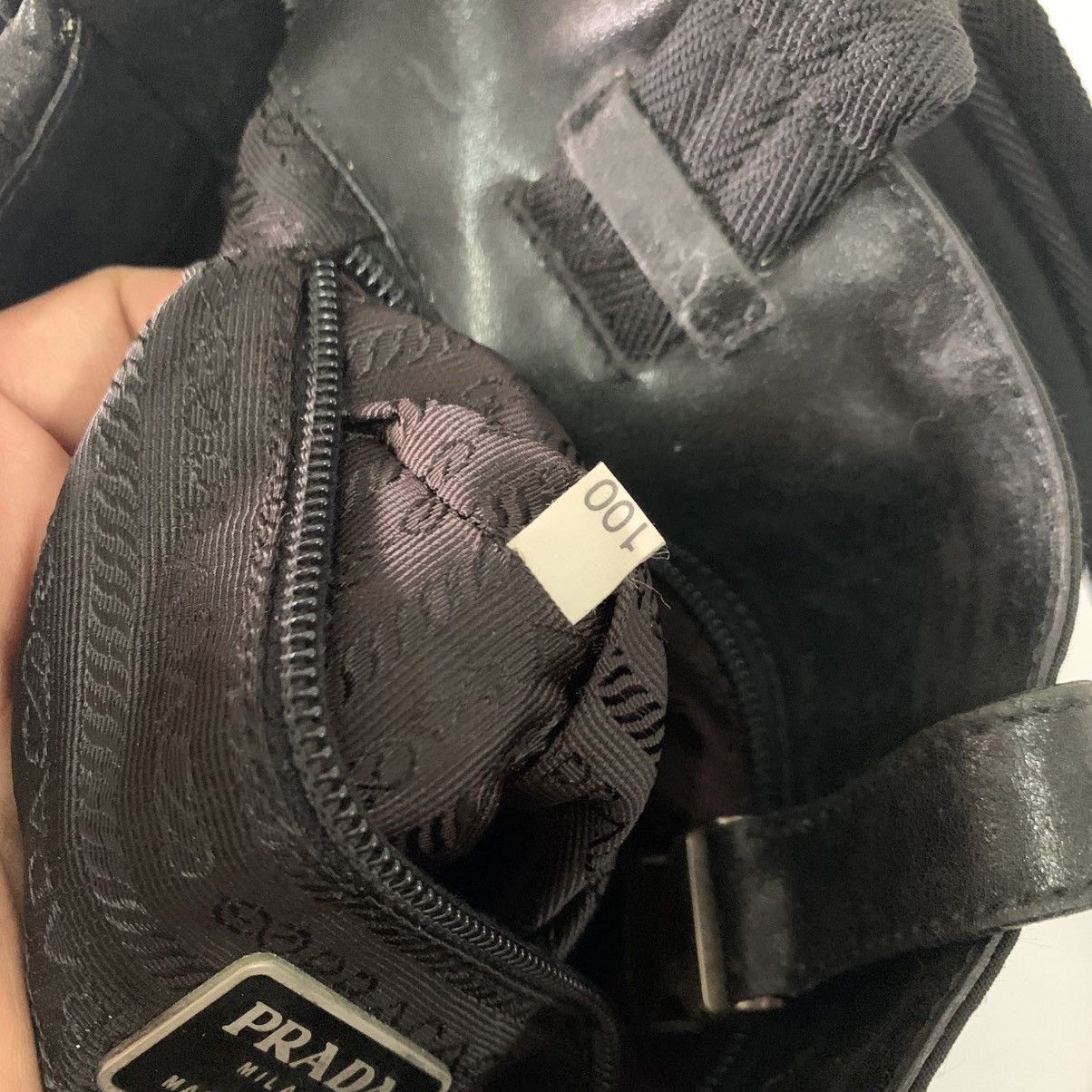 Prada Prada Nylon Shoulder Tote Bag Size ONE SIZE - 13 Thumbnail
