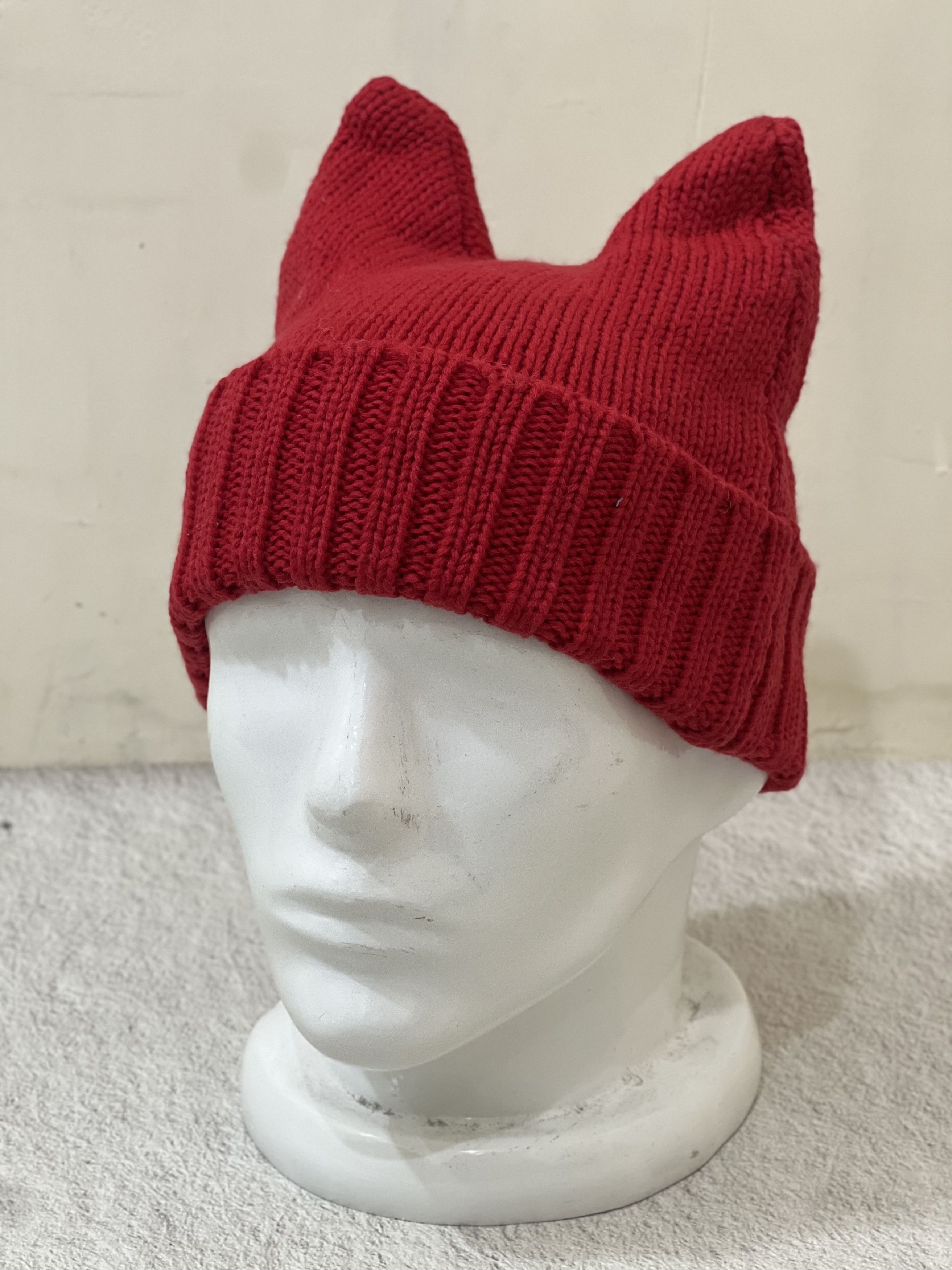 Japanese Brand 2000s Japanese Hysteric Bunny Horn Knit Beanie y2k Lgb Ifsix Size ONE SIZE - 1 Thumbnail