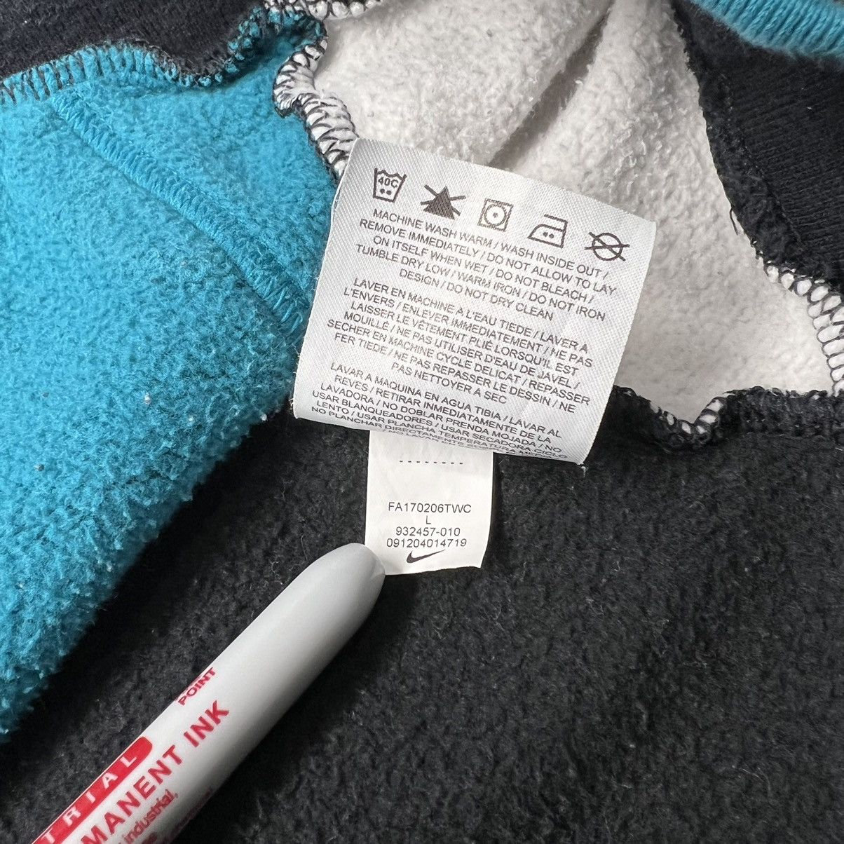 Nike Nike Sweatshirt Hoodie Teal Black Sportswear Logo Sweater Size US L / EU 52-54 / 3 - 12 Thumbnail