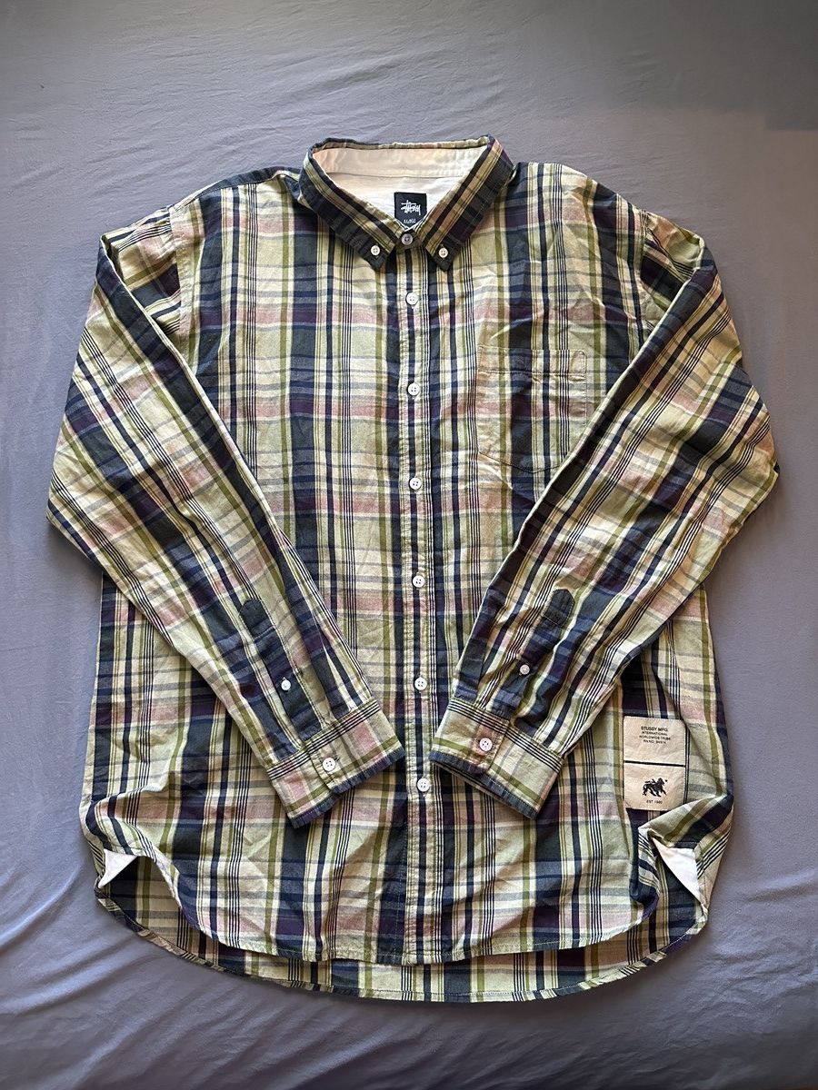 Stussy Men’s button up shirt long sleeve