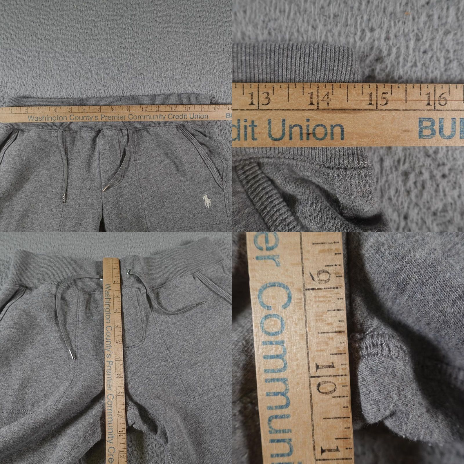 Polo Ralph Lauren Polo Ralph Lauren Sweatpants Mens XS Gray Fleece Jogger Drawstring Pony Comfort Size US XS / EU 42 / 0 - 8 Thumbnail