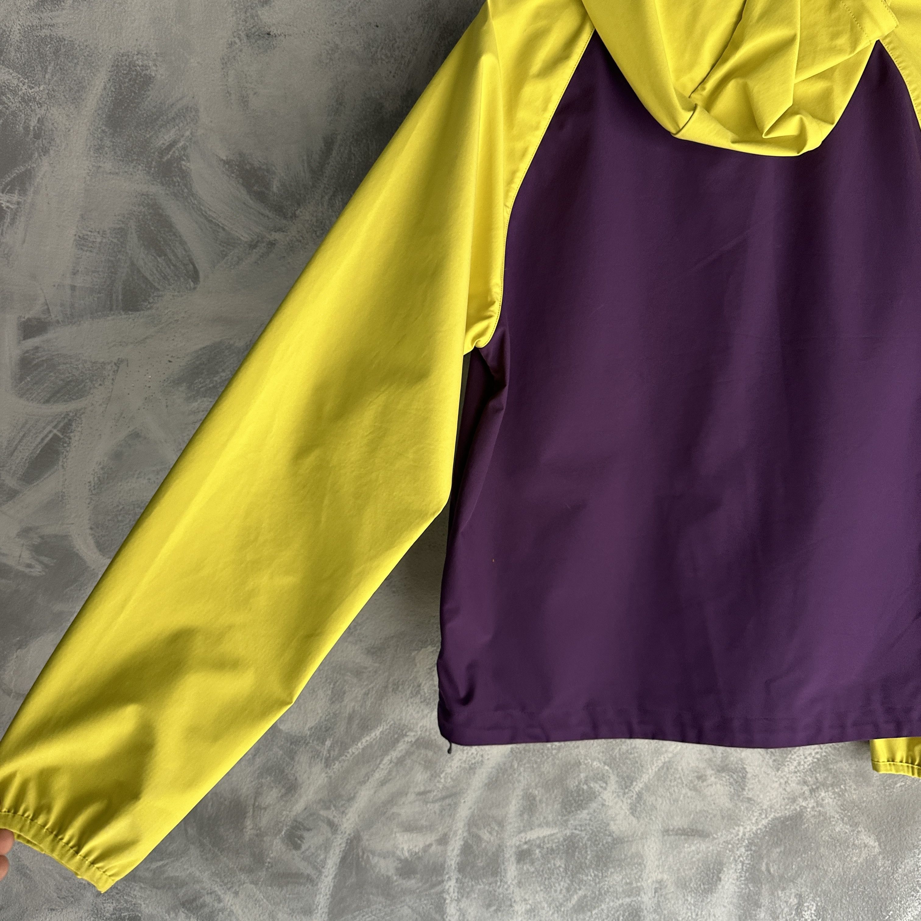 Dime Dime MTL Geometric Windbreaker Jacket Mens Small Lightweight Size US S / EU 44-46 / 1 - 9 Thumbnail